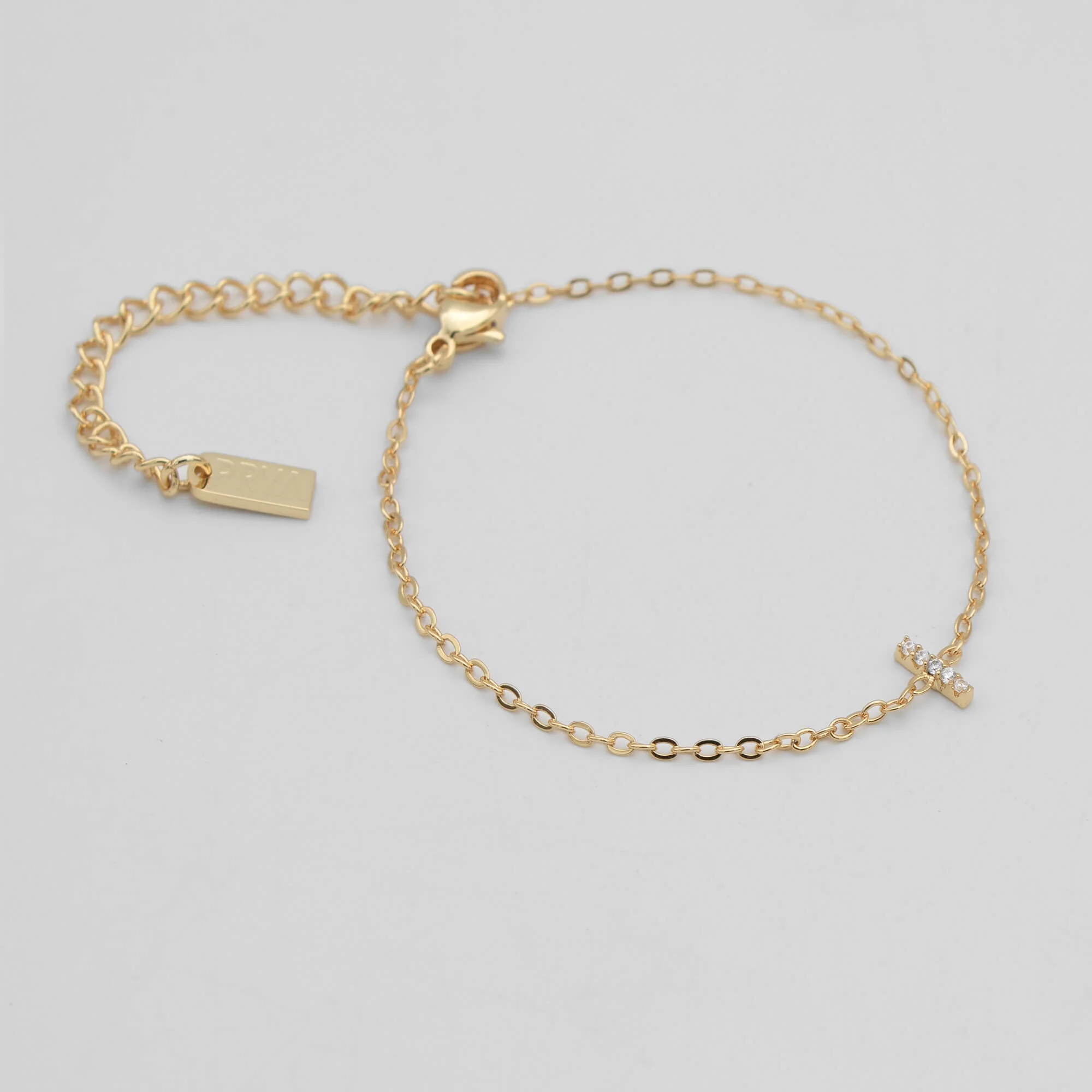 Maia Pave initial bracelet - Image 18