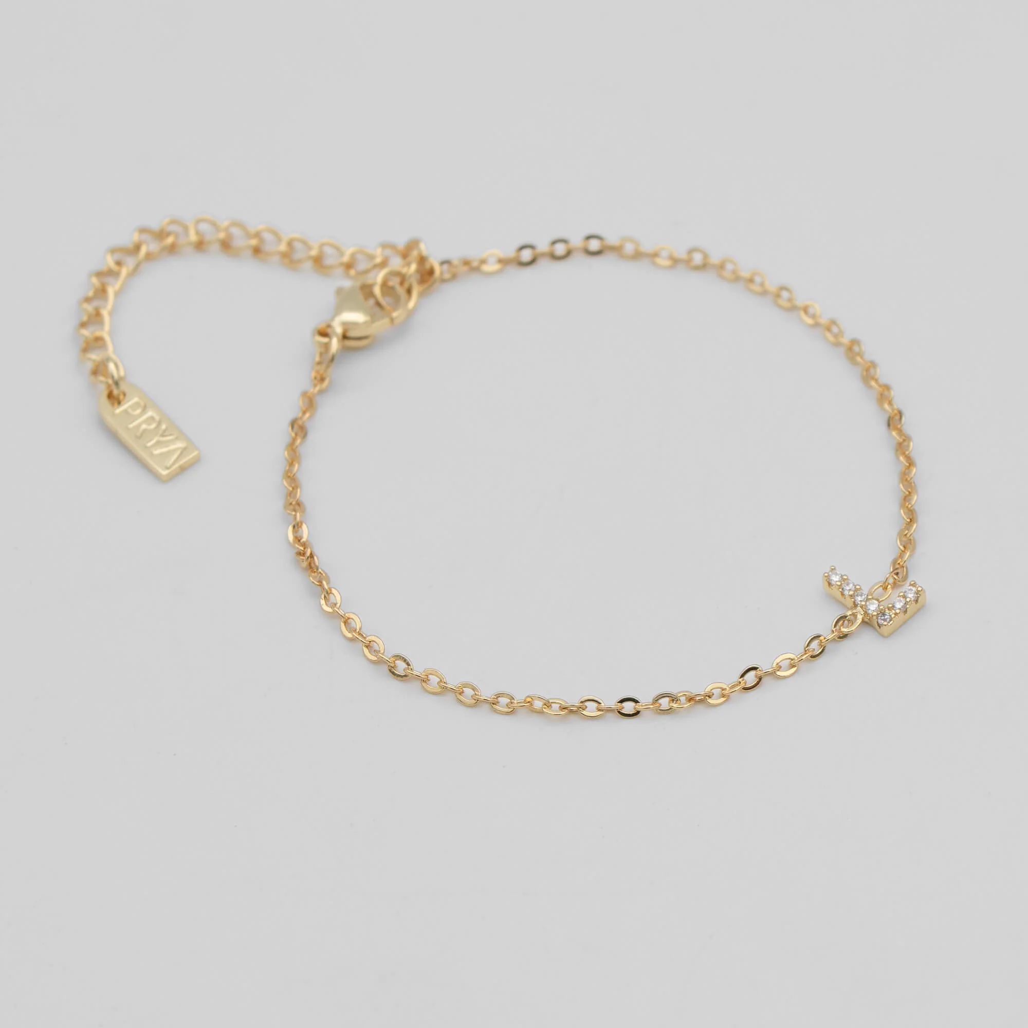Maia Pave initial bracelet - Image 23