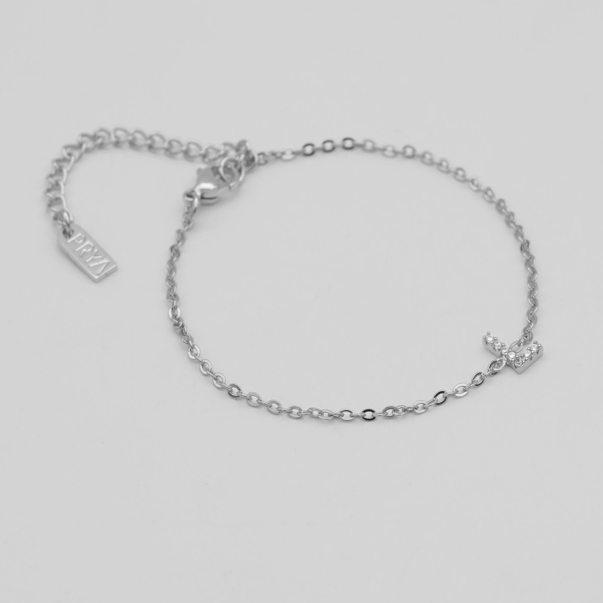Maia Pave initial bracelet - Image 24