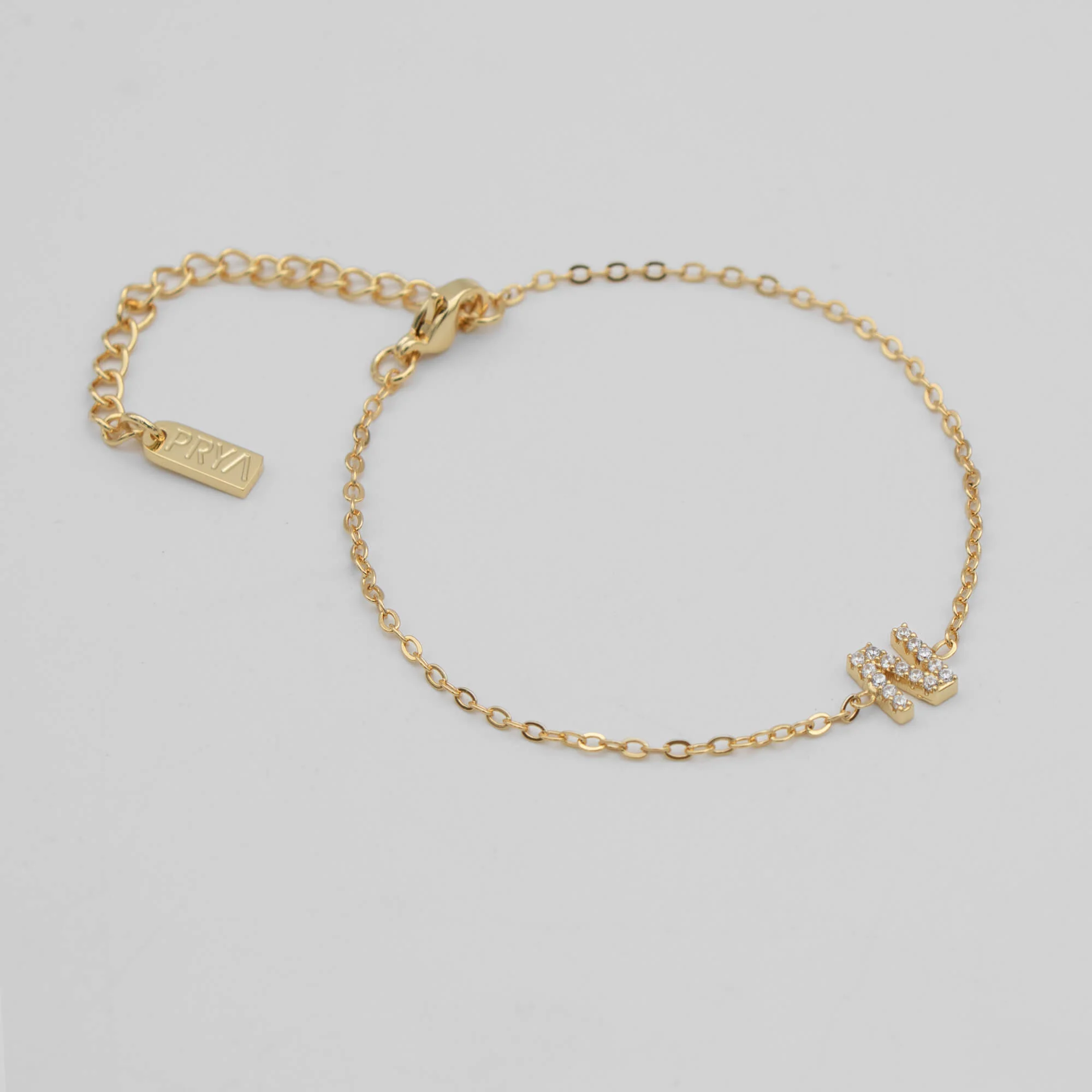Maia Pave initial bracelet - Image 27