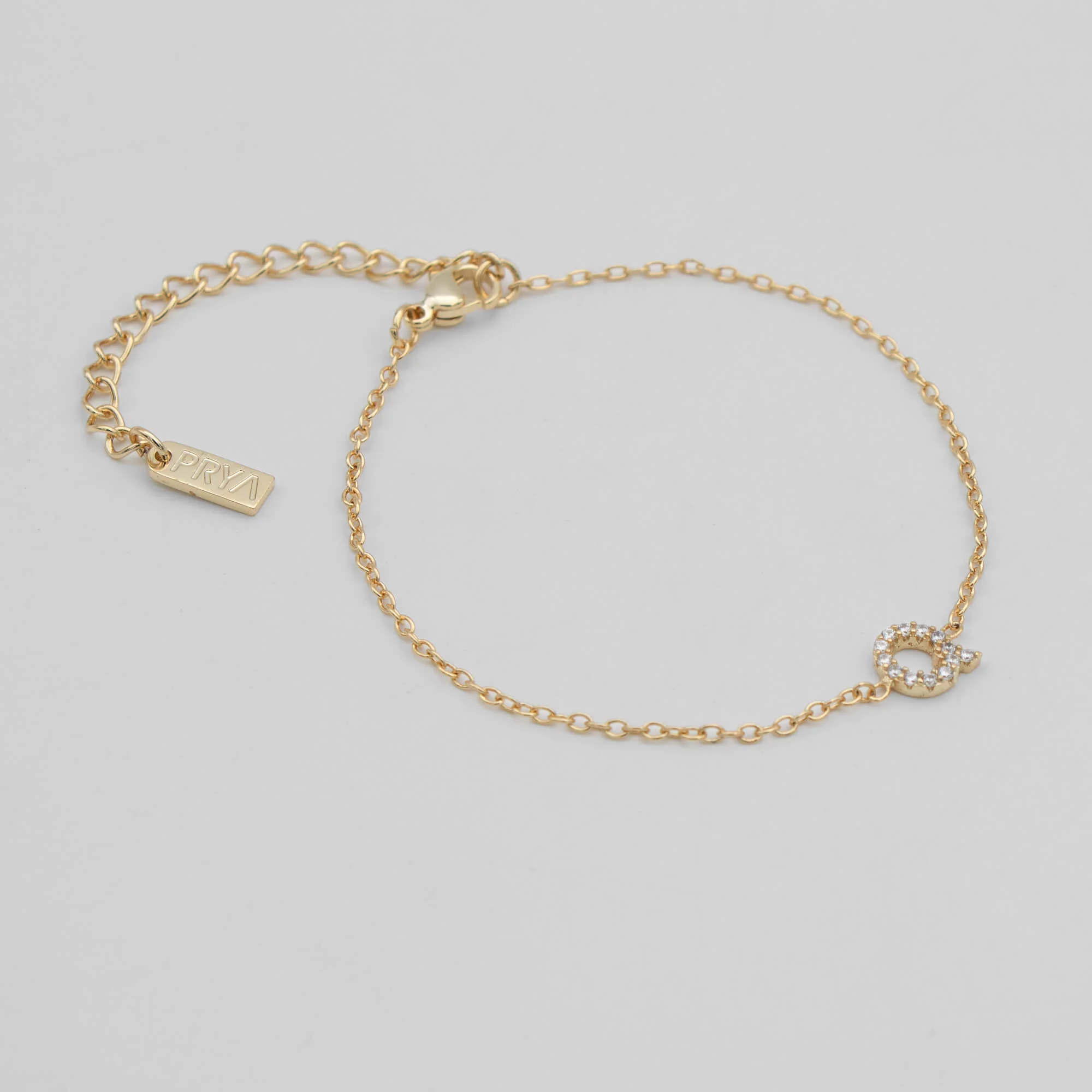 Maia Pave initial bracelet - Image 33