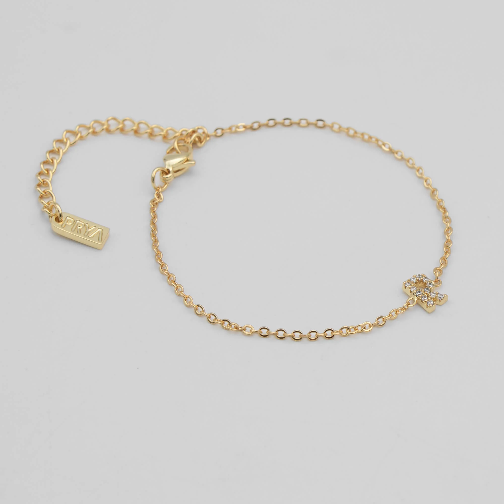 Maia Pave initial bracelet - Image 35