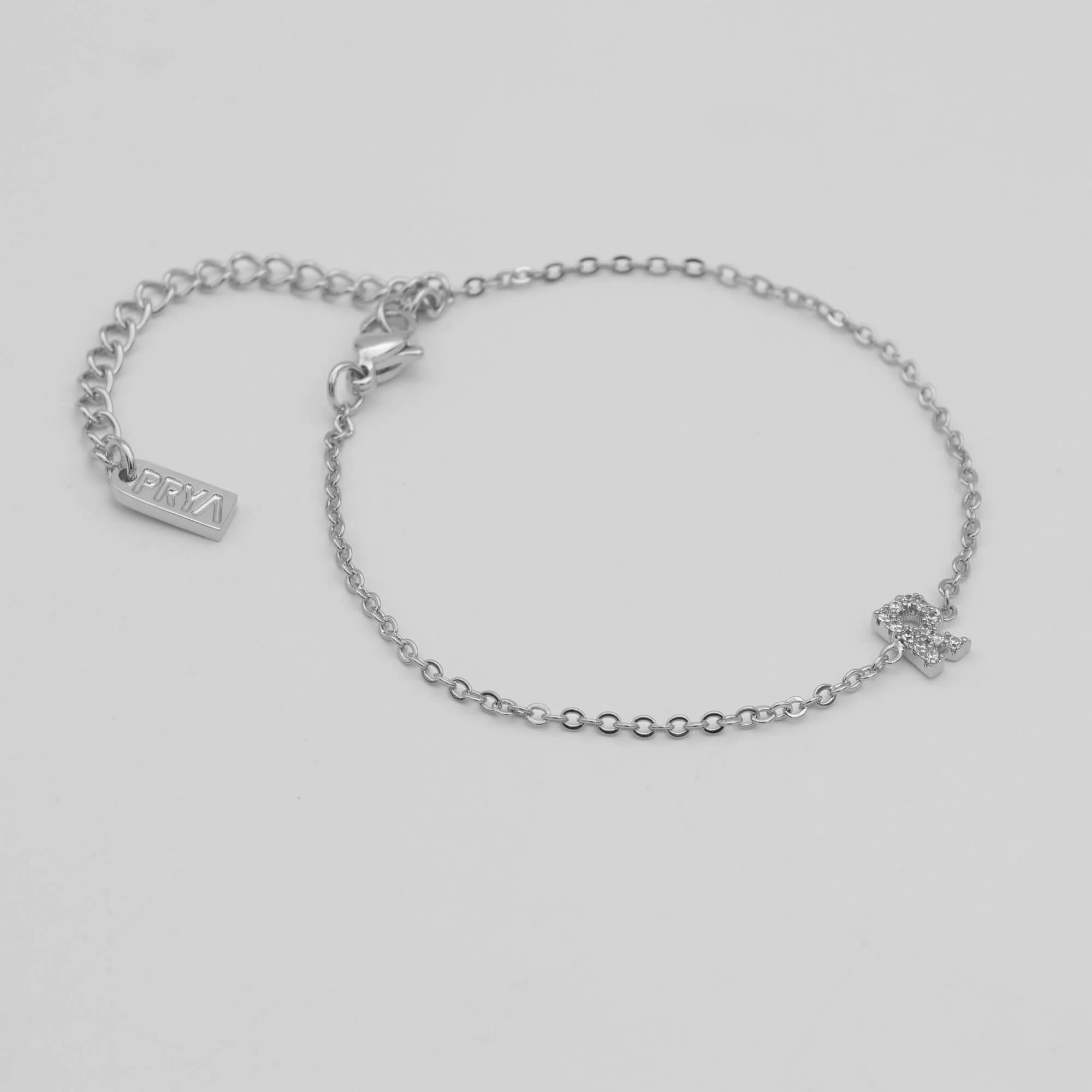 Maia Pave initial bracelet - Image 36