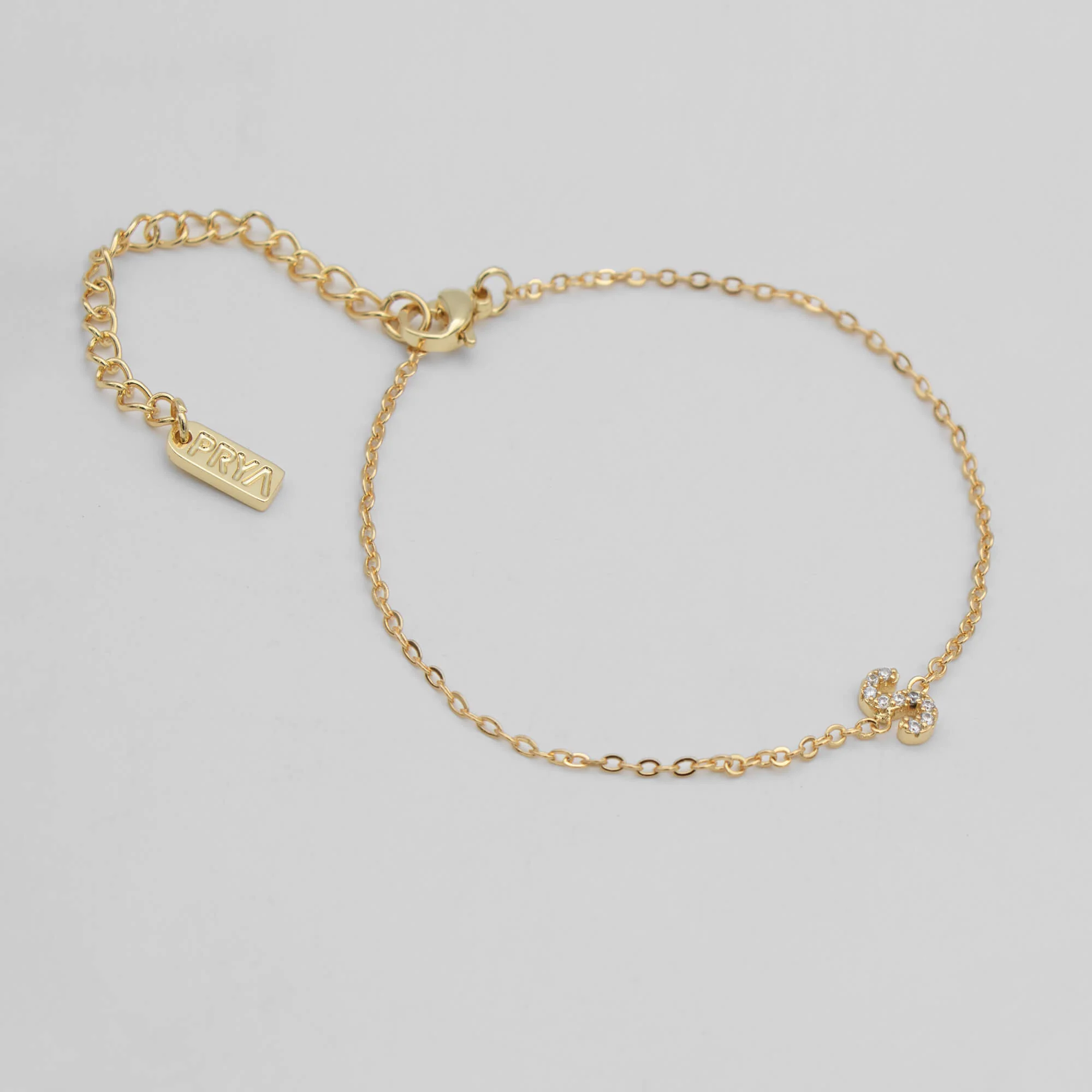 Maia Pave initial bracelet - Image 37