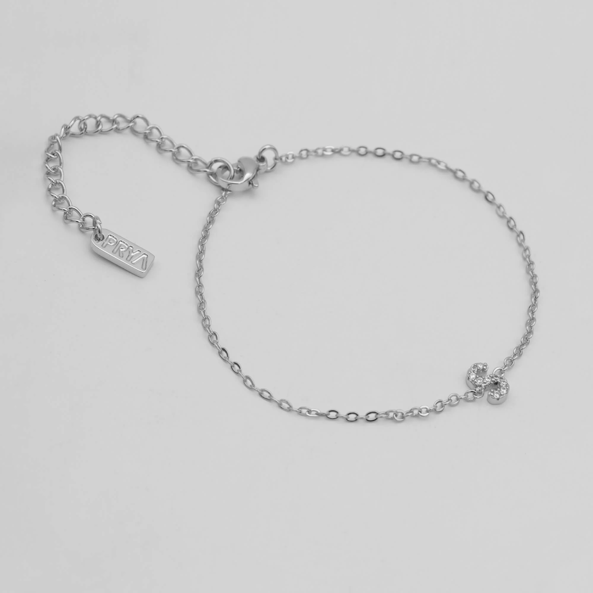 Maia Pave initial bracelet - Image 38