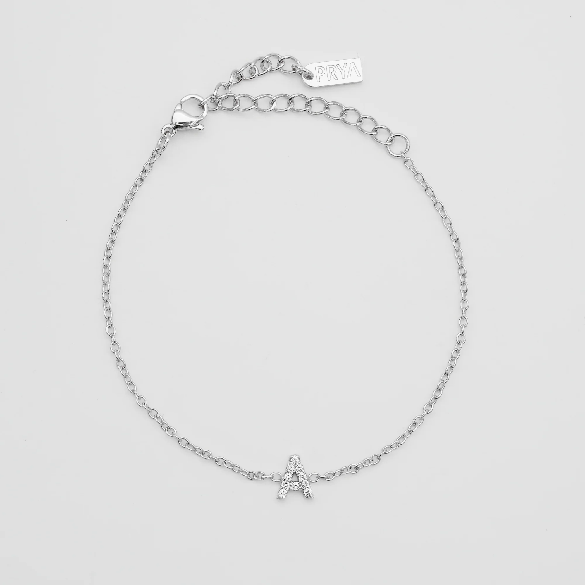 Maia Pave initial bracelet - Image 4
