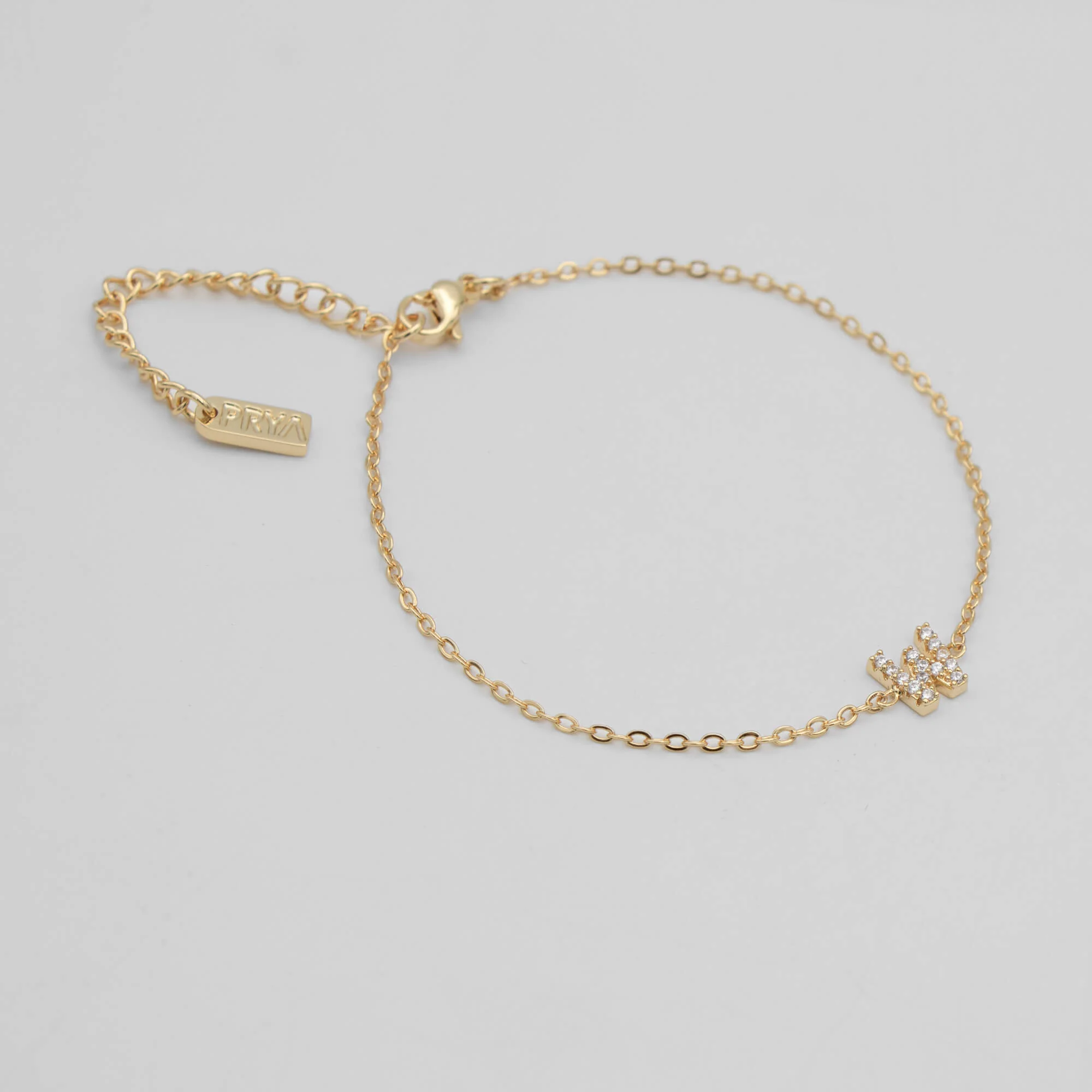 Maia Pave initial bracelet - Image 45