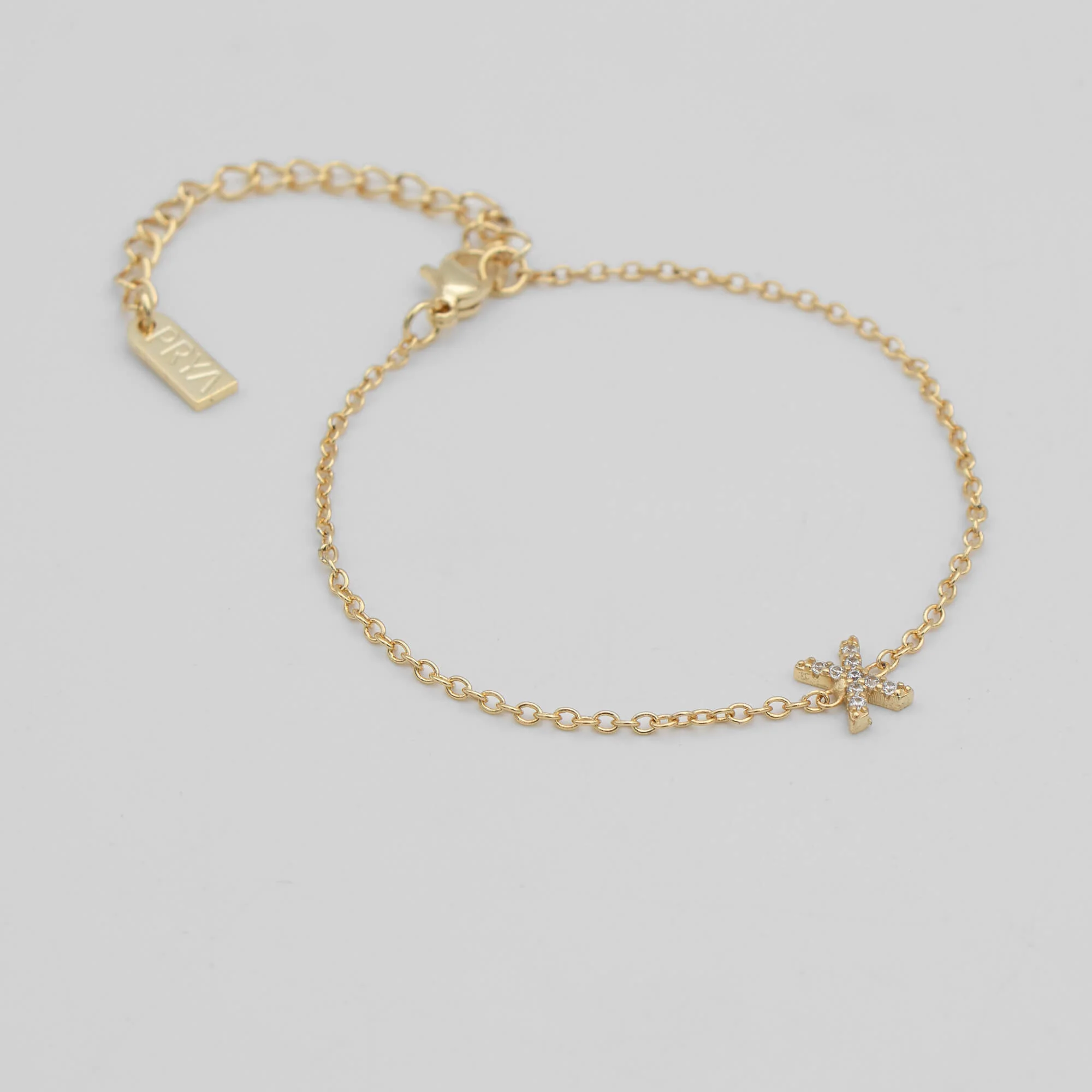 Maia Pave initial bracelet - Image 47