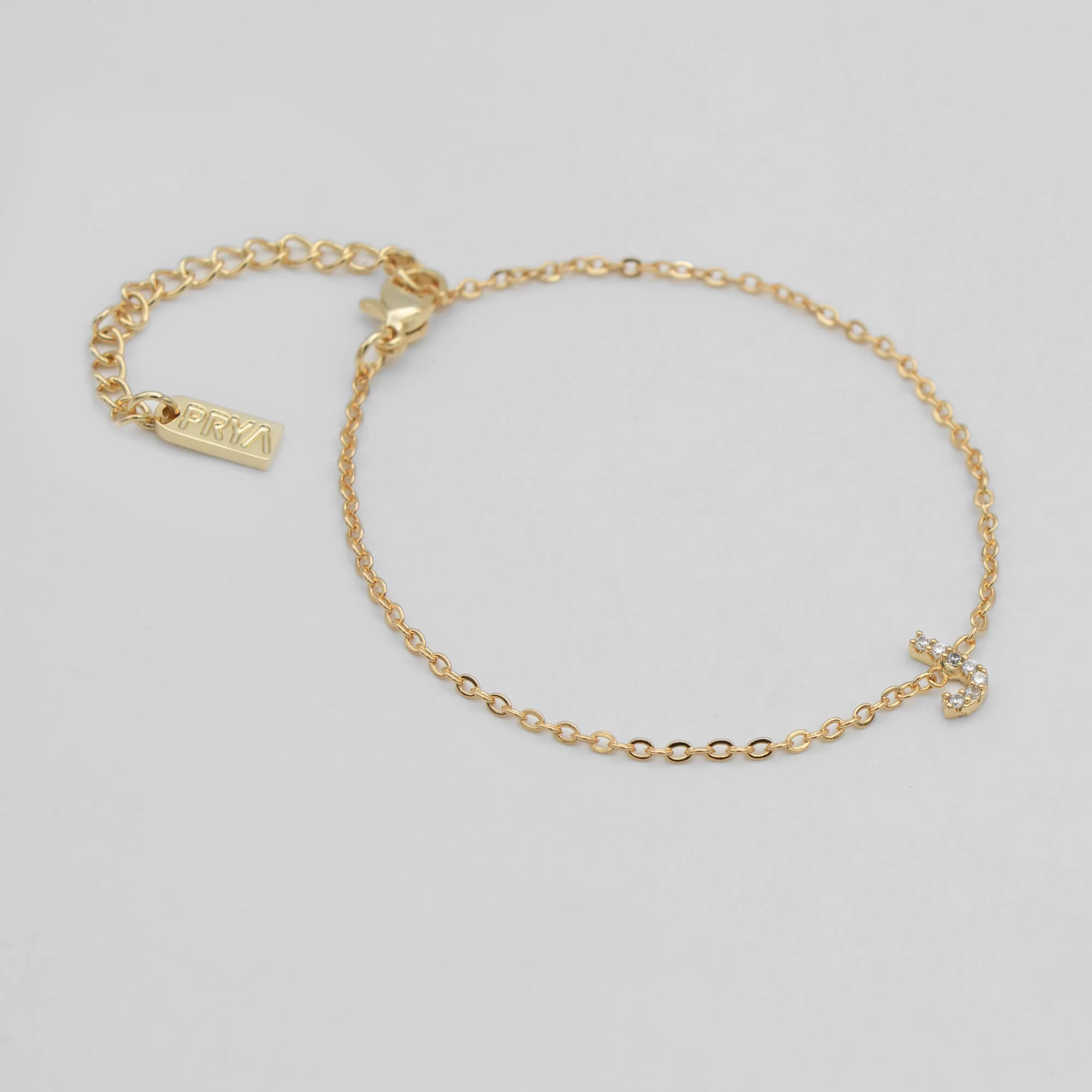 Maia Pave initial bracelet - Image 54