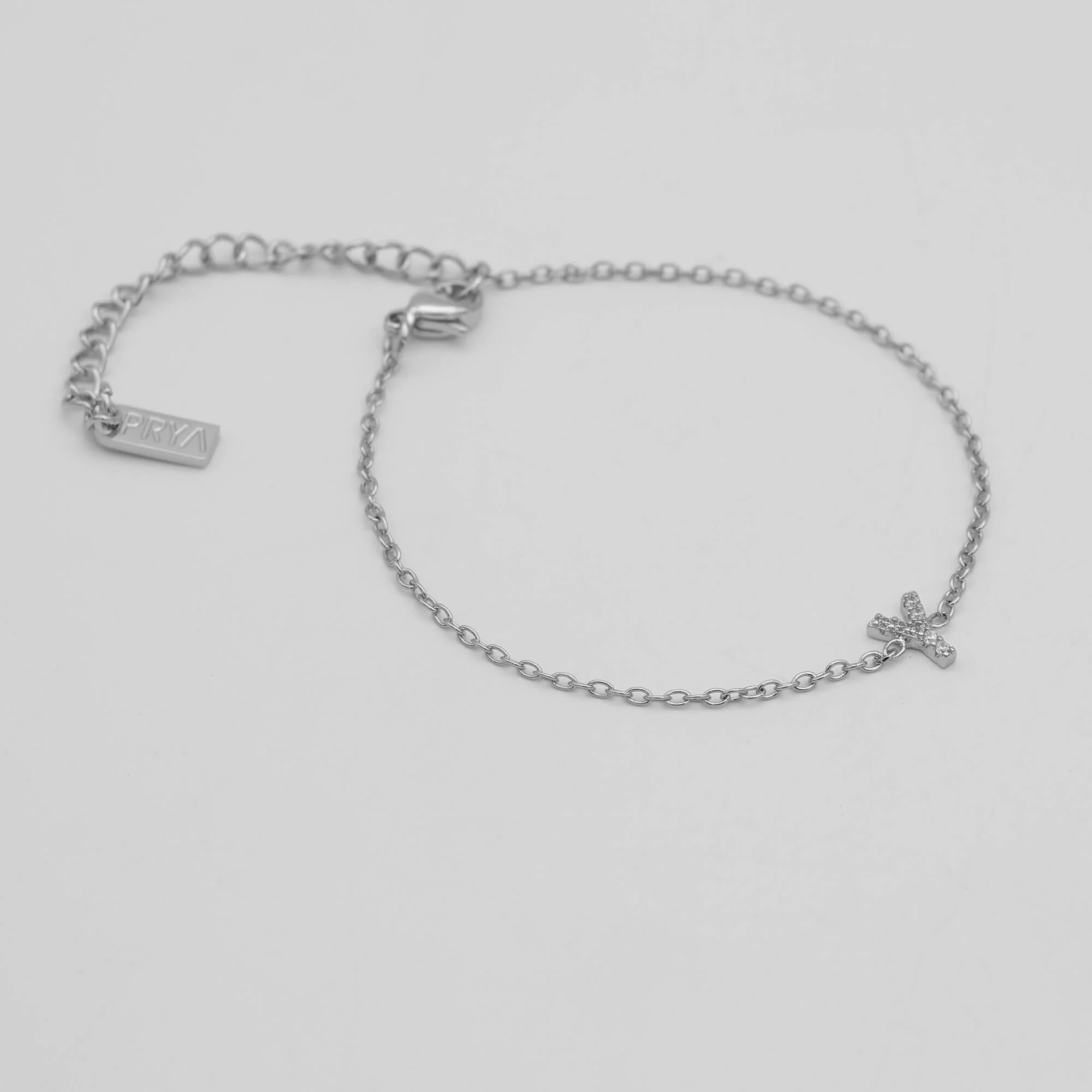 Maia Pave initial bracelet - Image 56