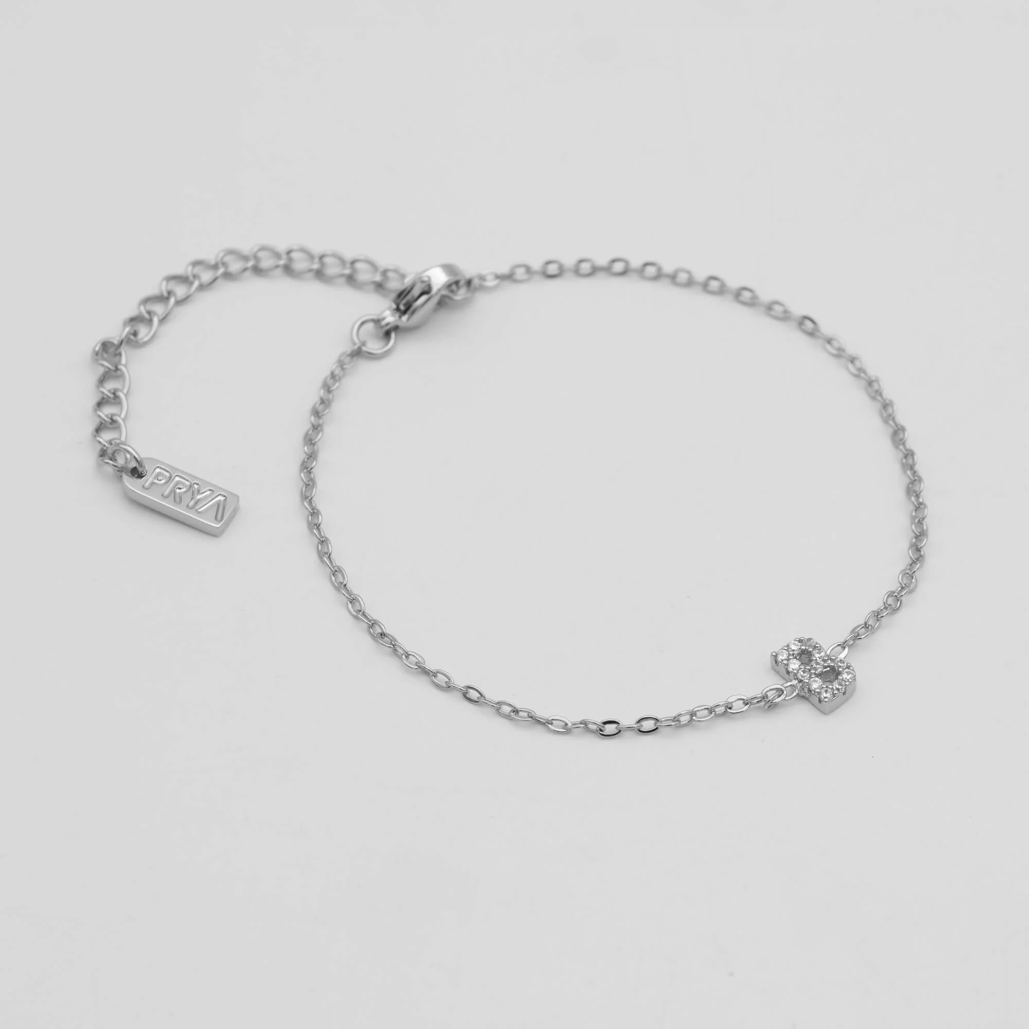 Maia Pave initial bracelet - Image 8
