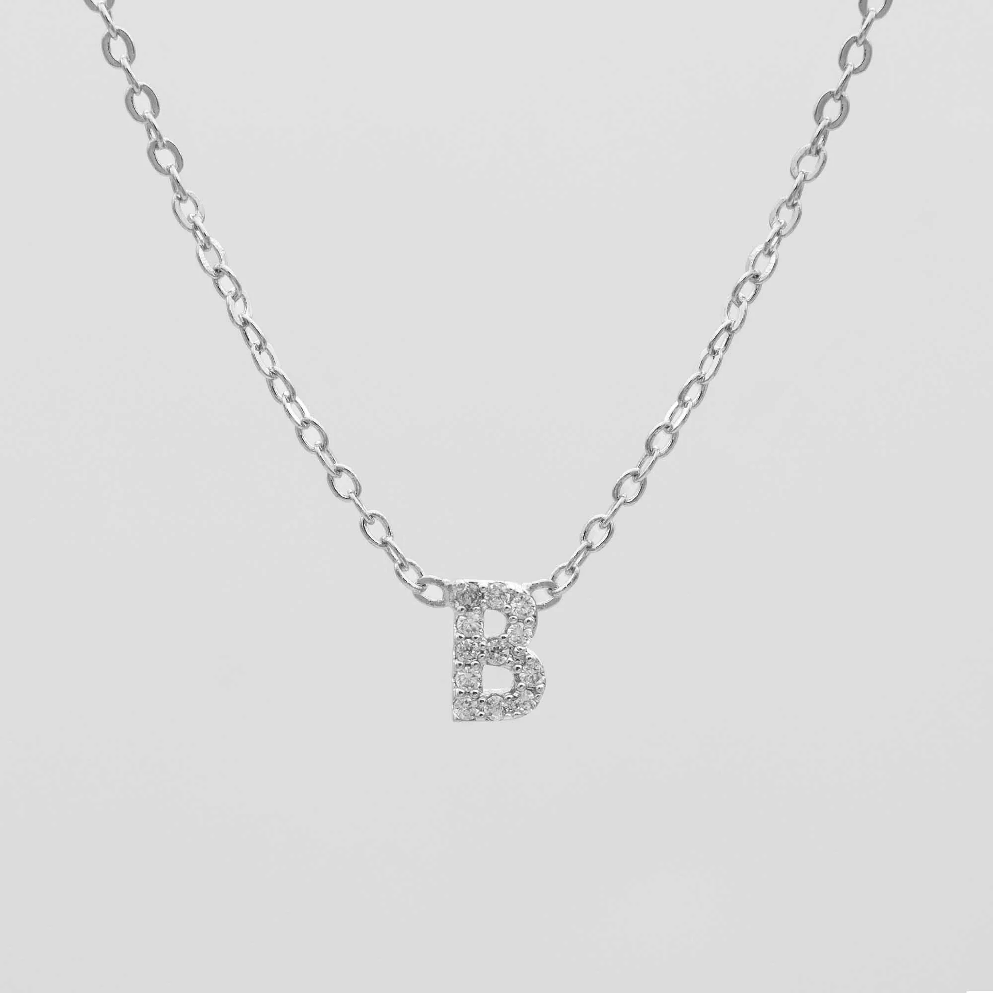 Maia Pave Initial Necklace - Image 30
