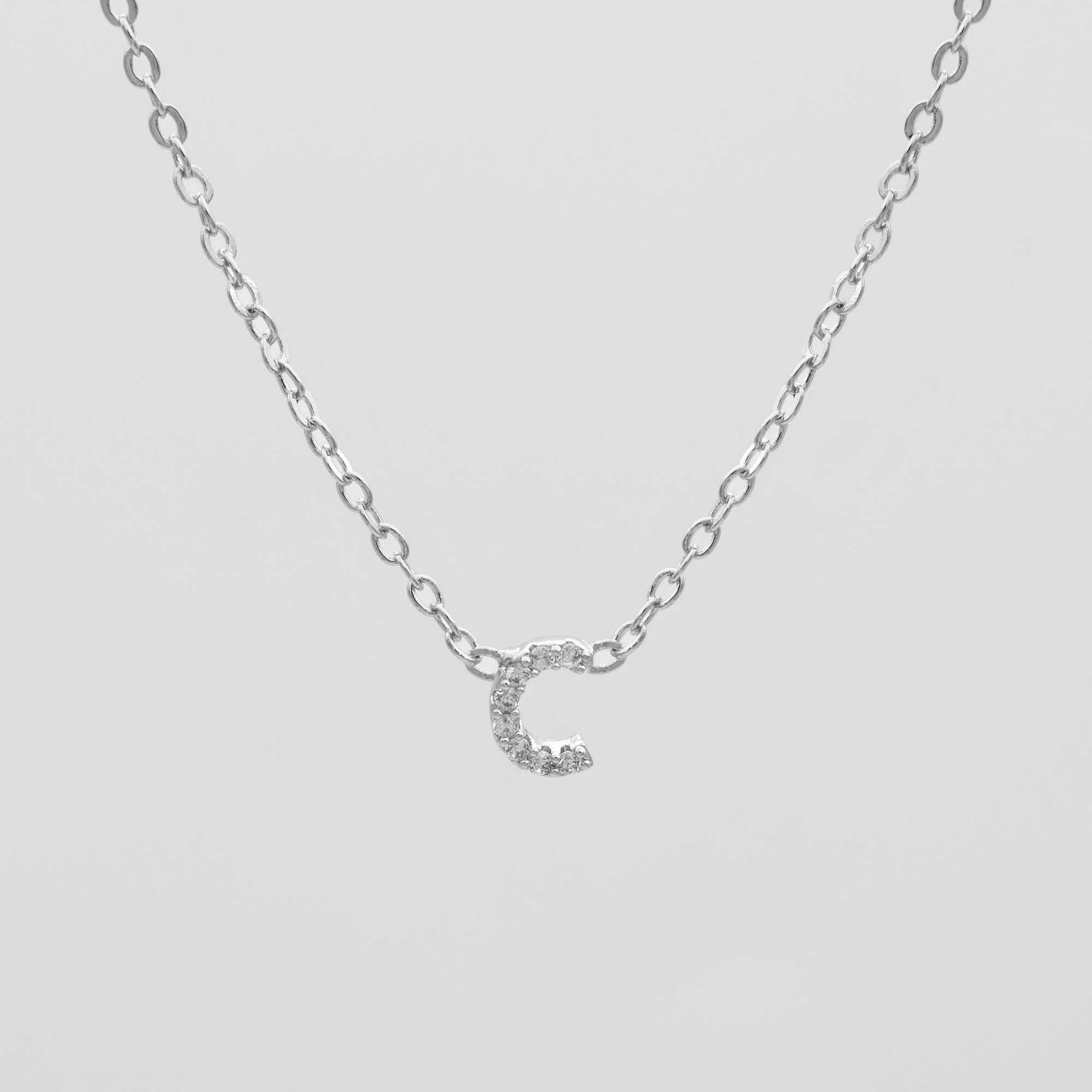 Maia Pave Initial Necklace - Image 31