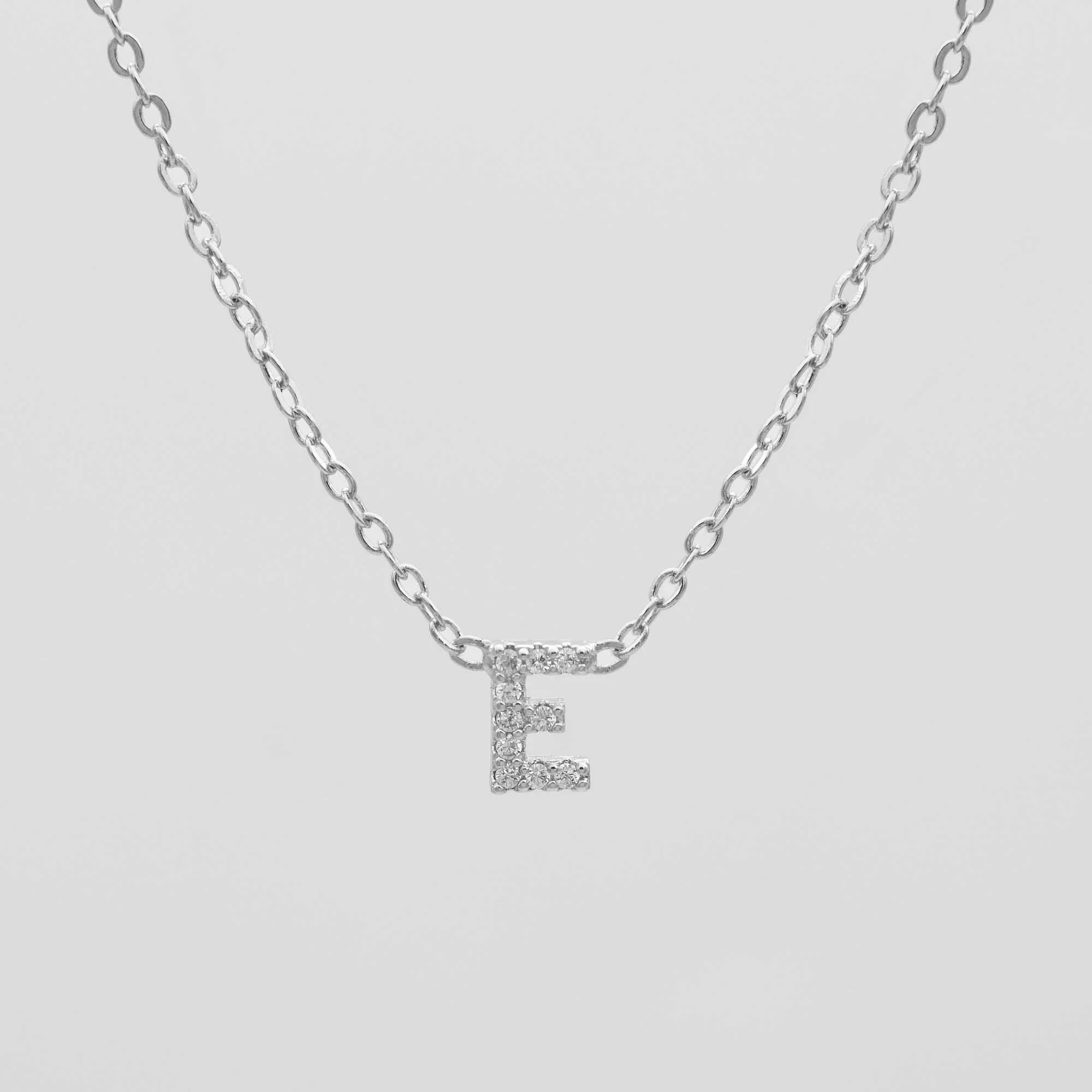 Maia Pave Initial Necklace - Image 33