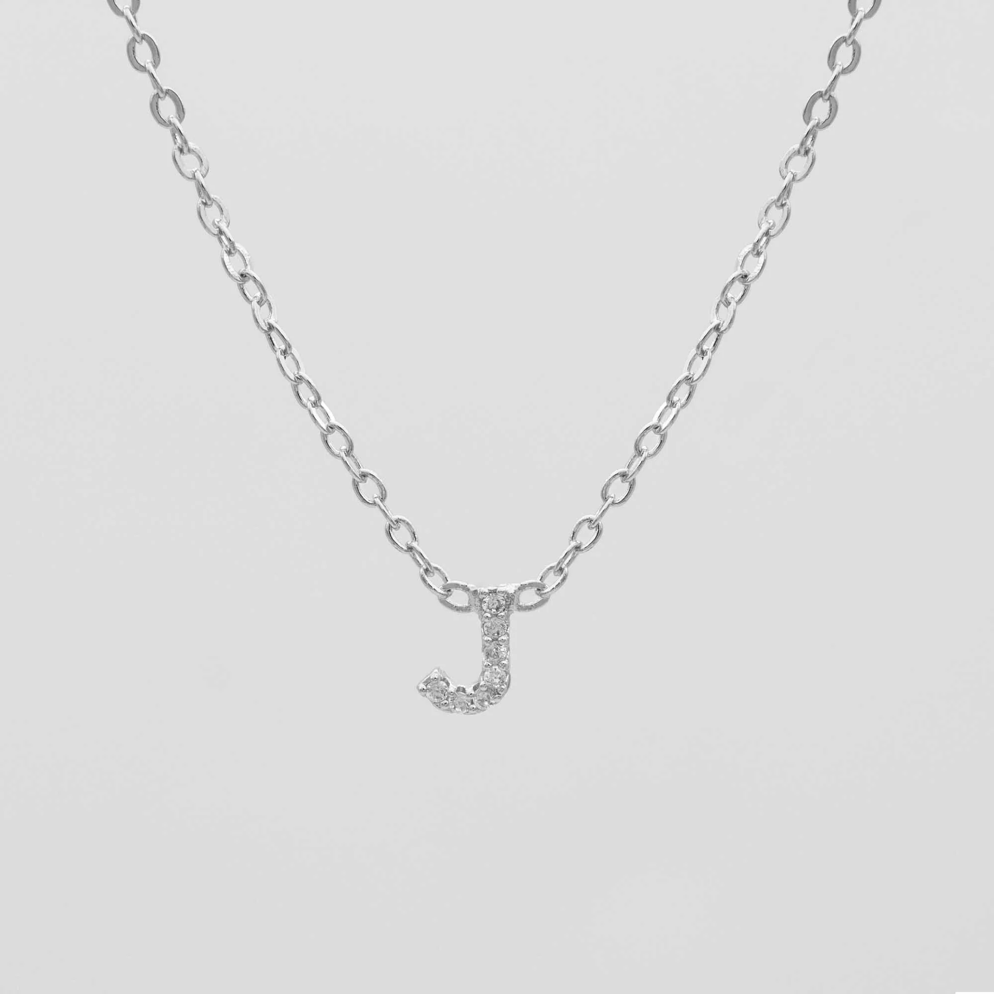 Maia Pave Initial Necklace - Image 38