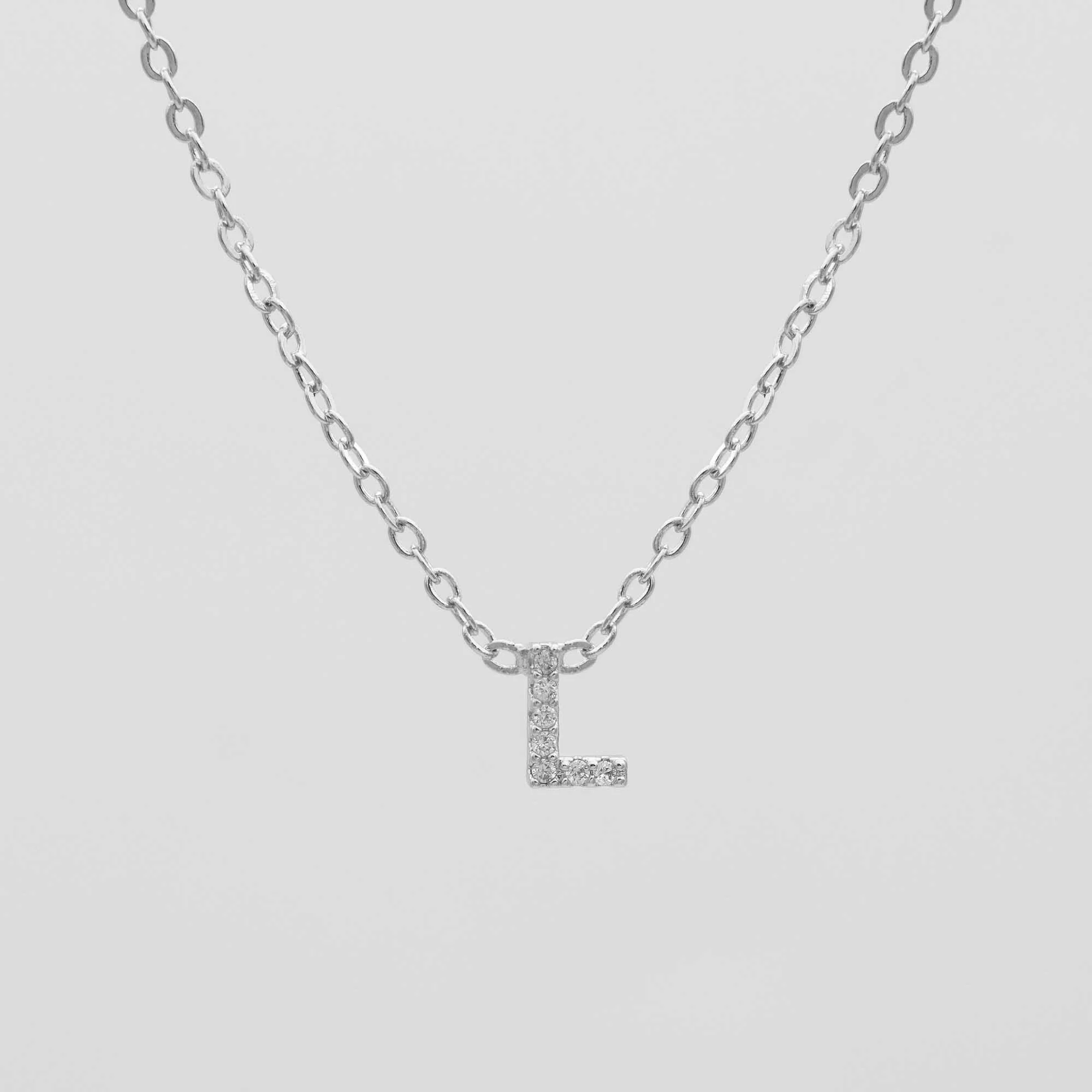 Maia Pave Initial Necklace - Image 40