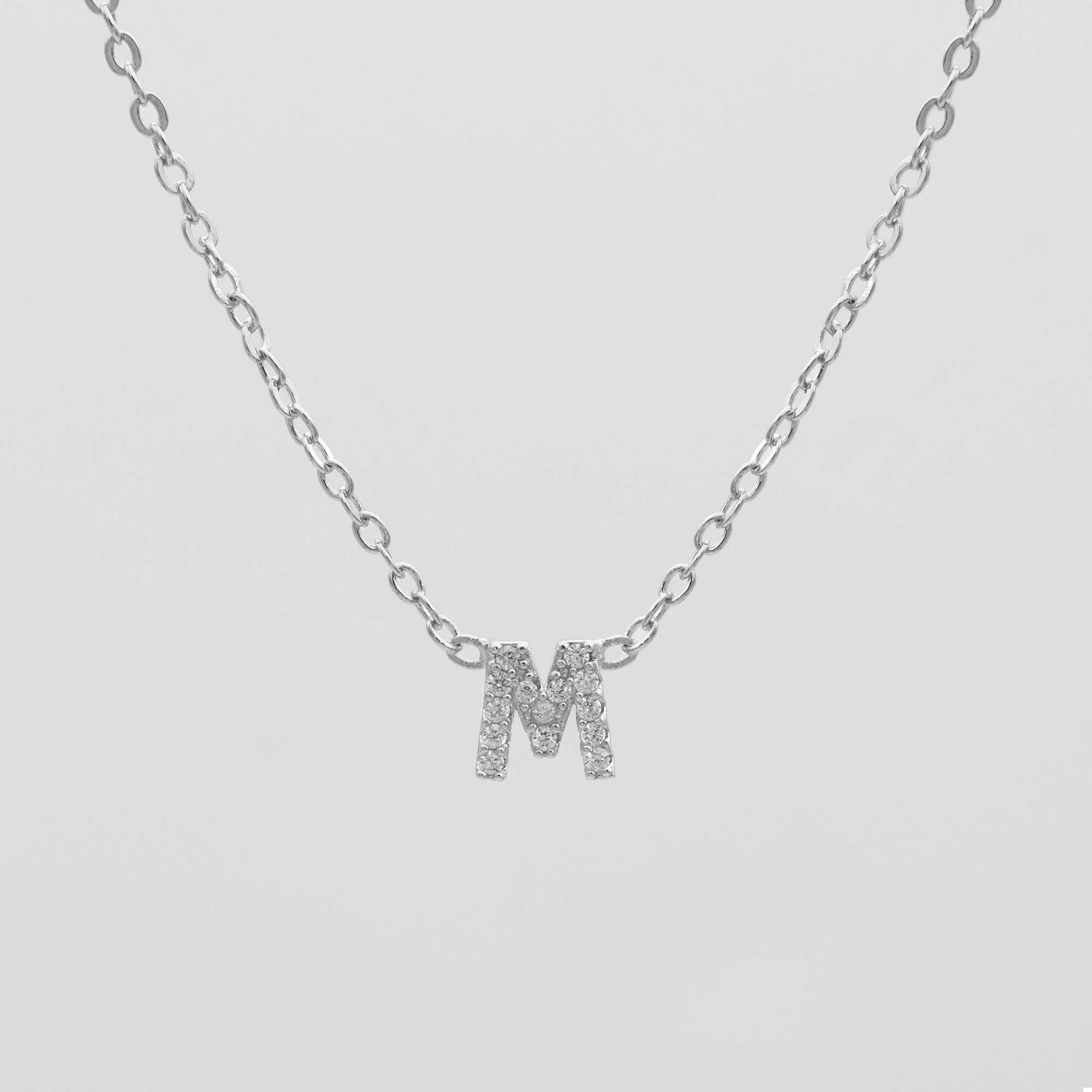 Maia Pave Initial Necklace - Image 41