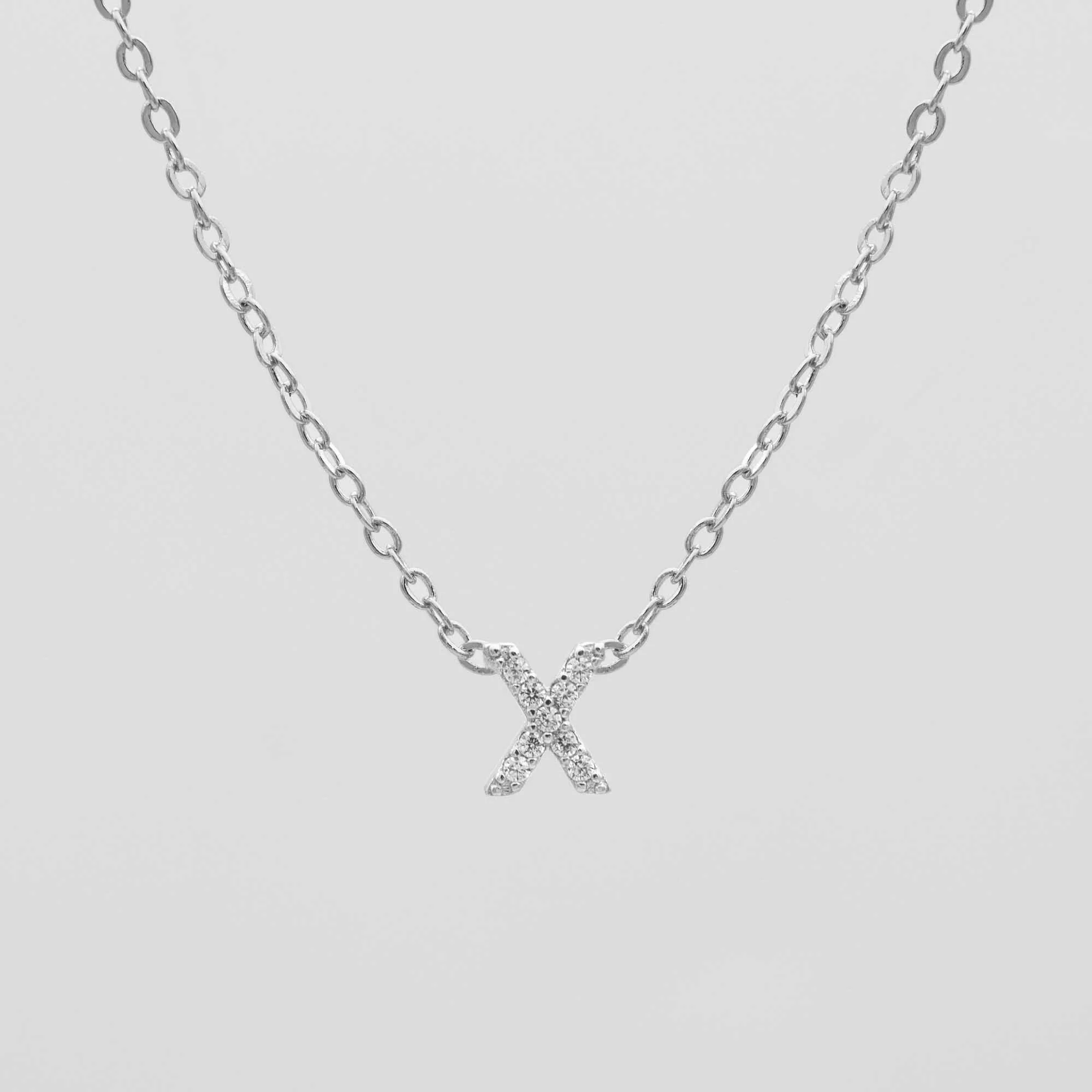 Maia Pave Initial Necklace - Image 49