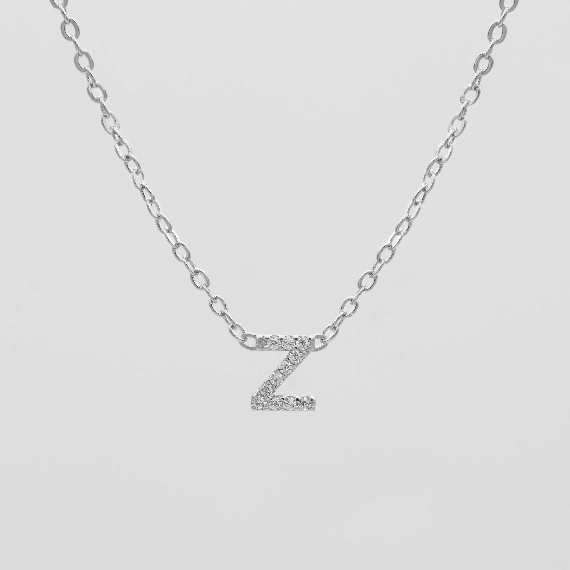 Maia Pave Initial Necklace - Image 51