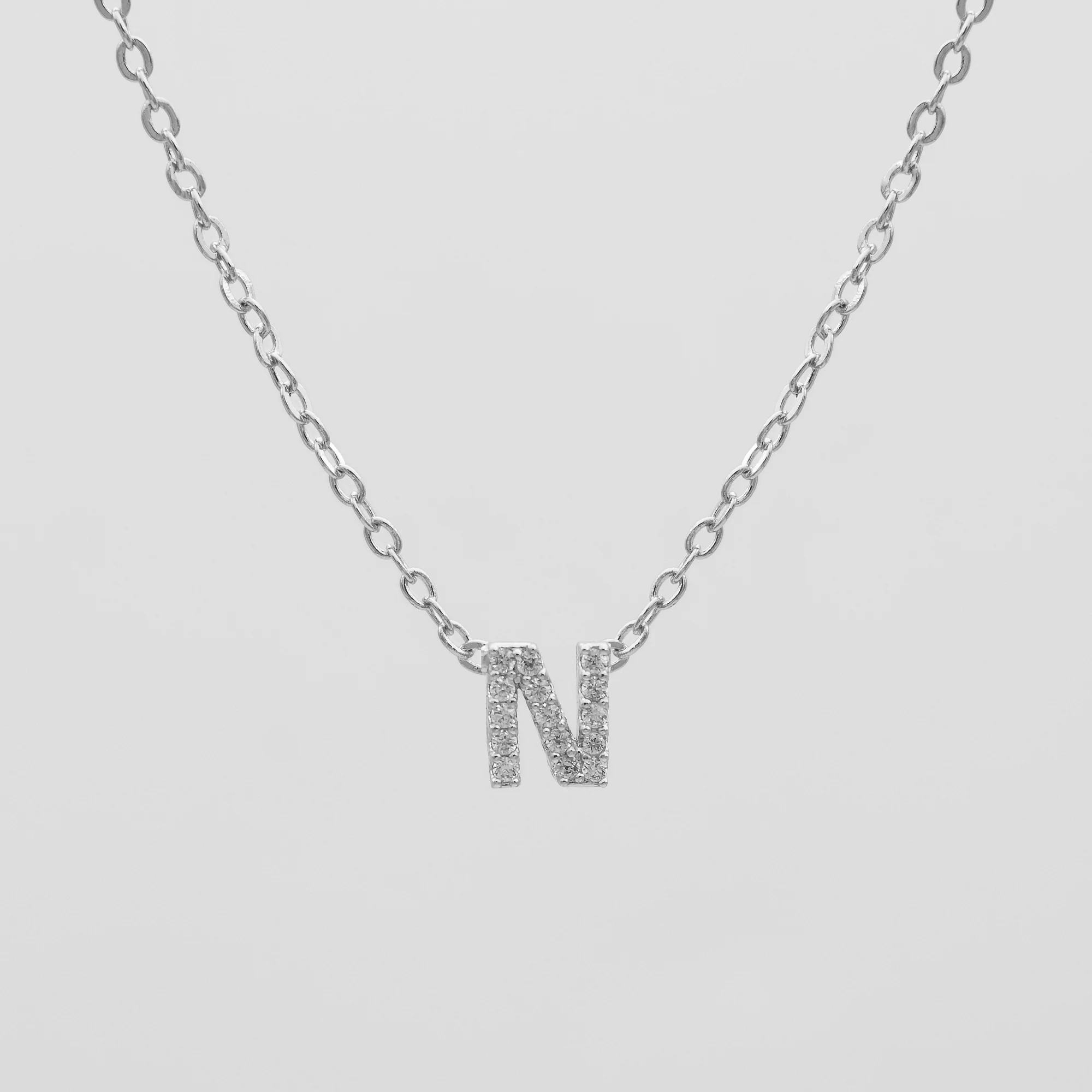 Maia Pave Initial Necklace - Image 52