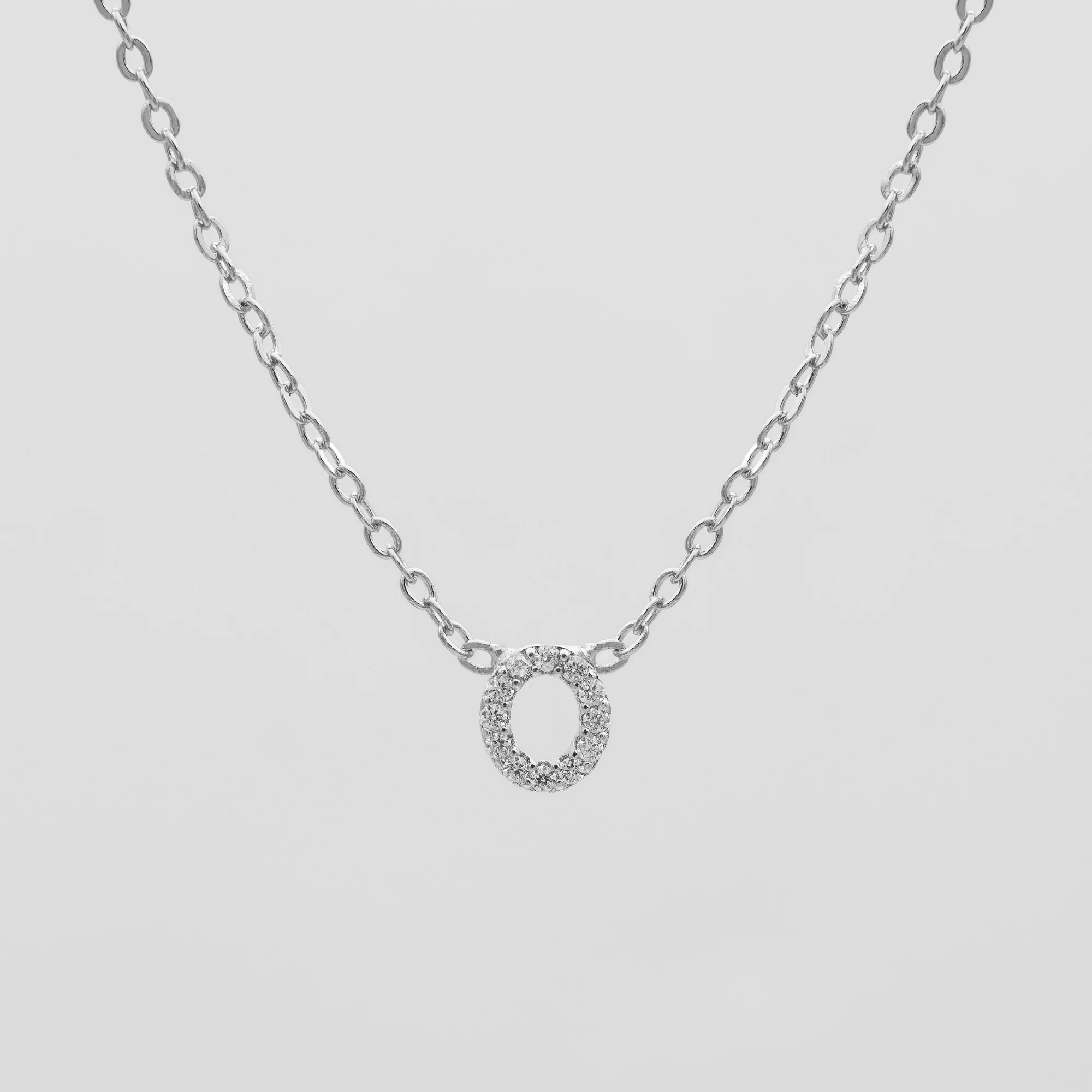 Maia Pave Initial Necklace - Image 53