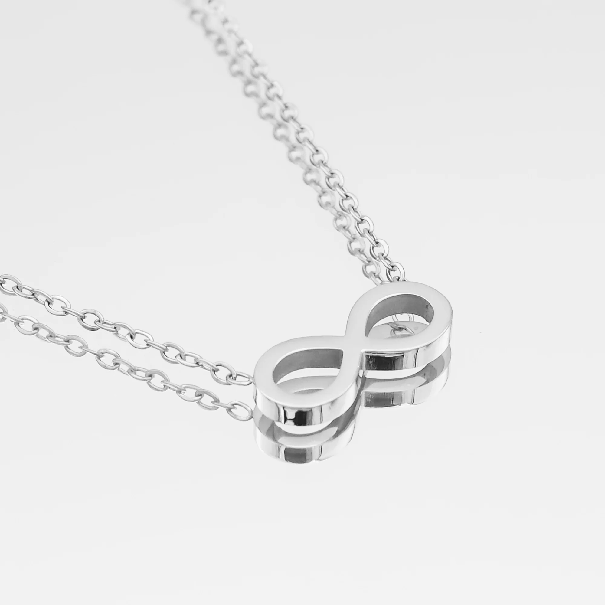 Malia Infinity Necklace - Image 5