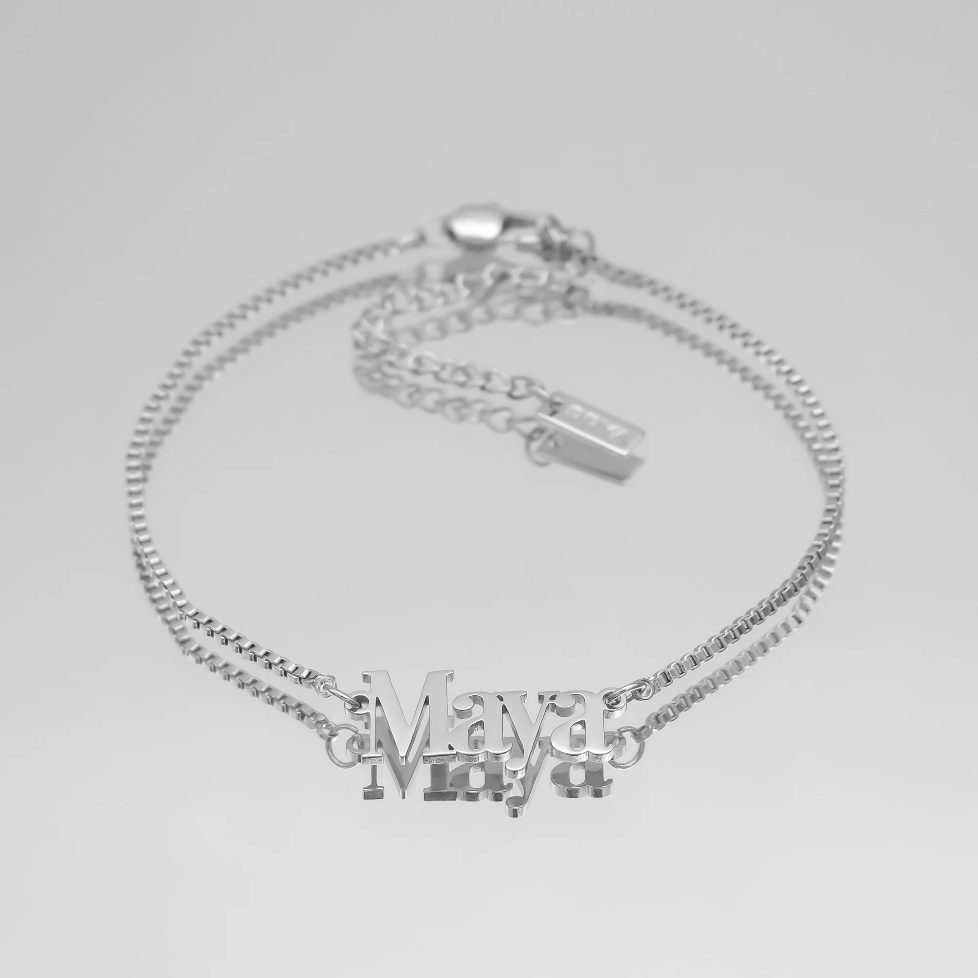 Manhattan Custom Name Anklet - Image 6