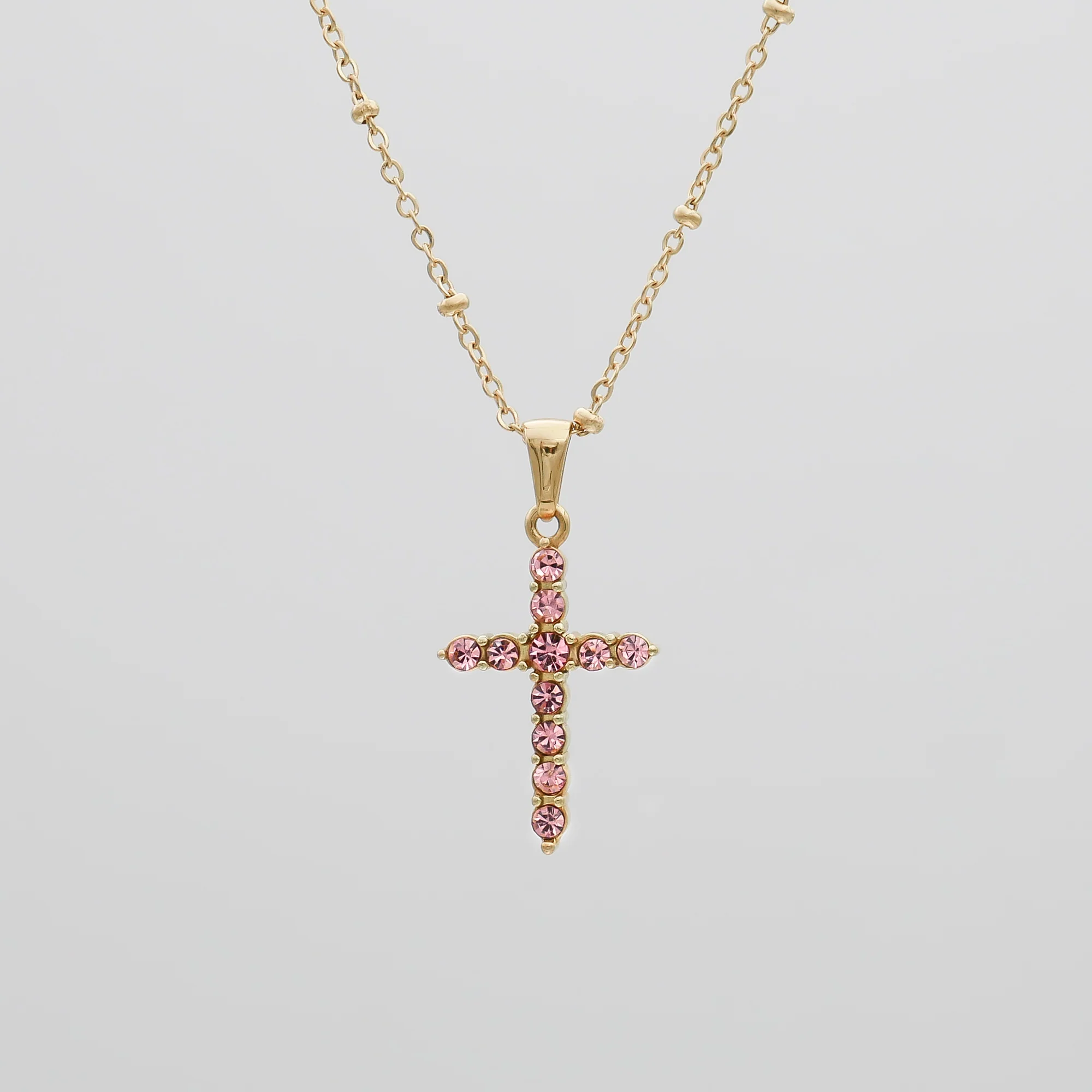 Mary Cross Necklace