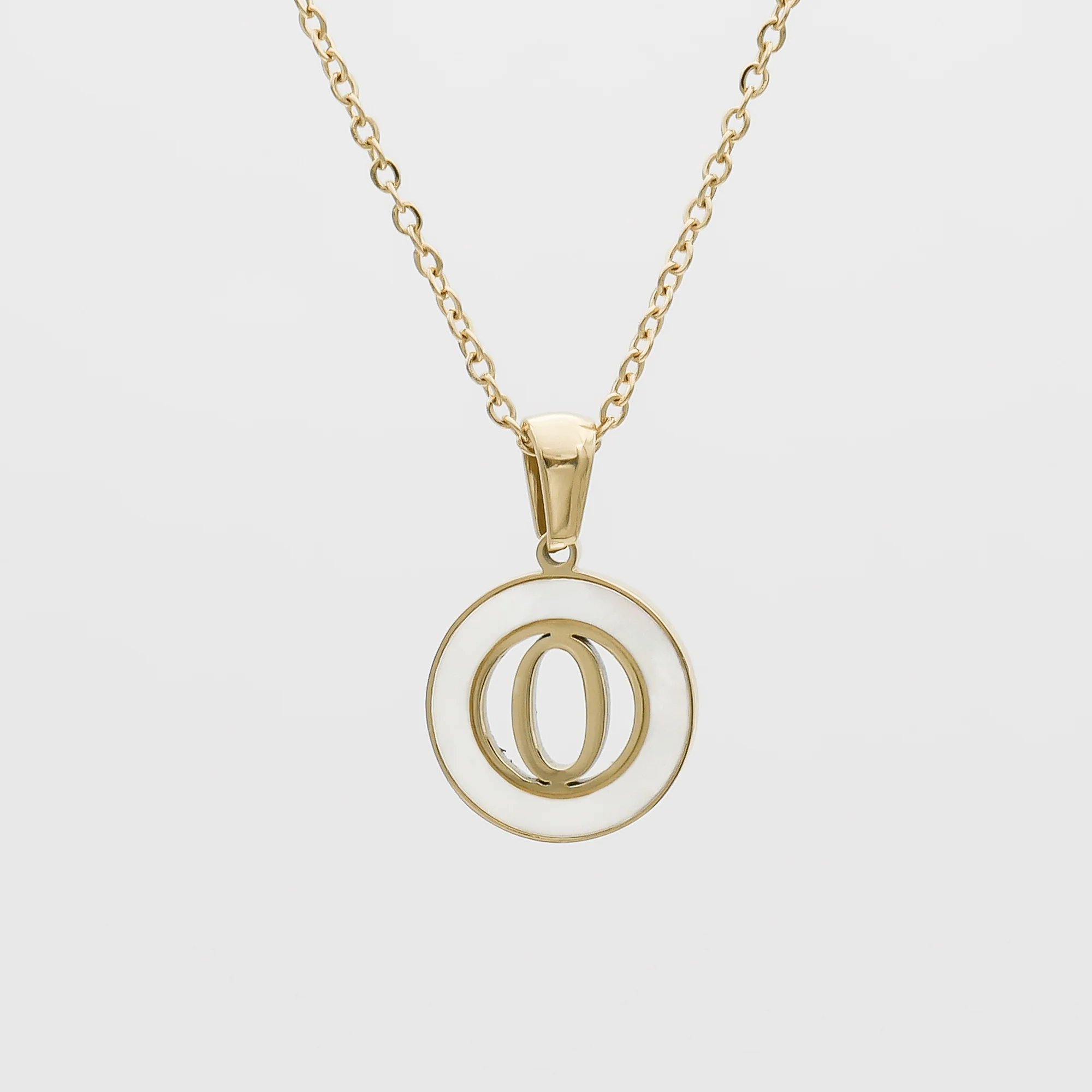 Mia Opal Initial Necklace - Image 16