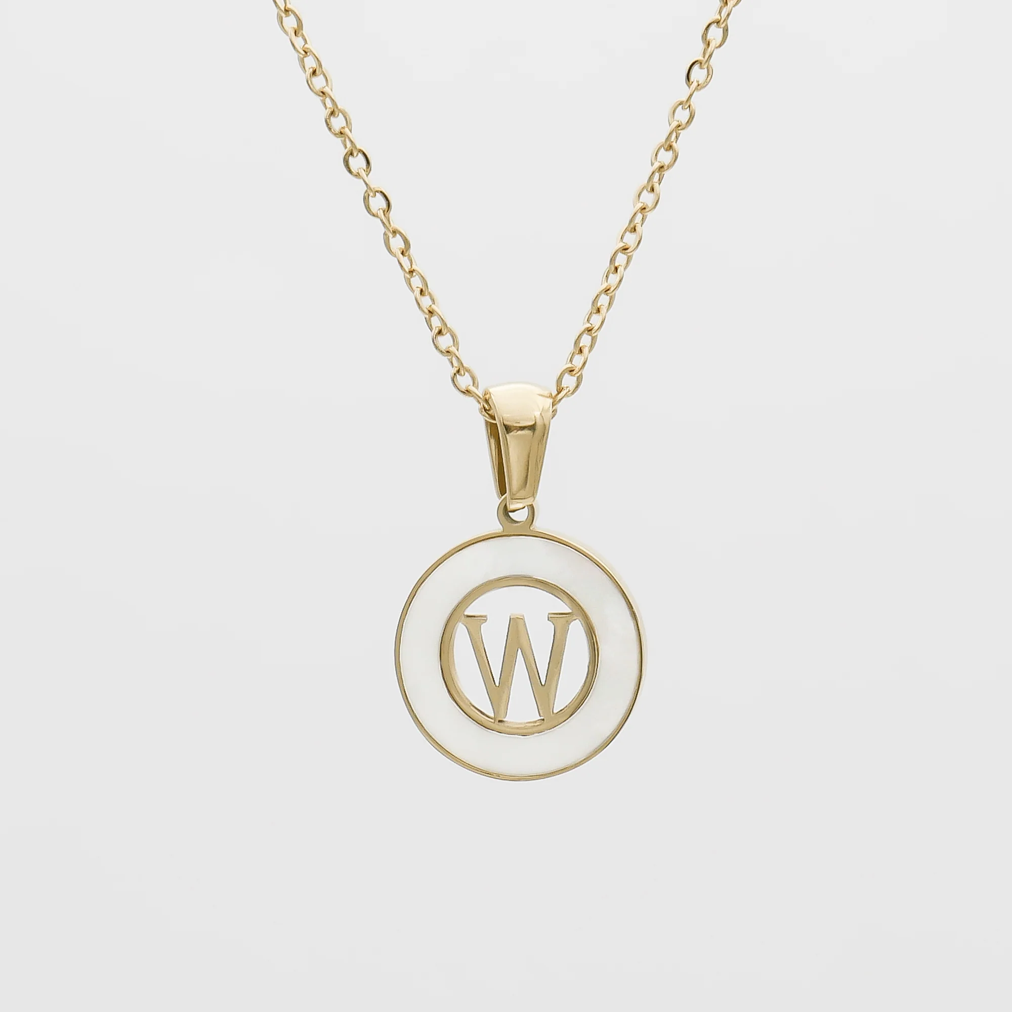 Mia Opal Initial Necklace - Image 23