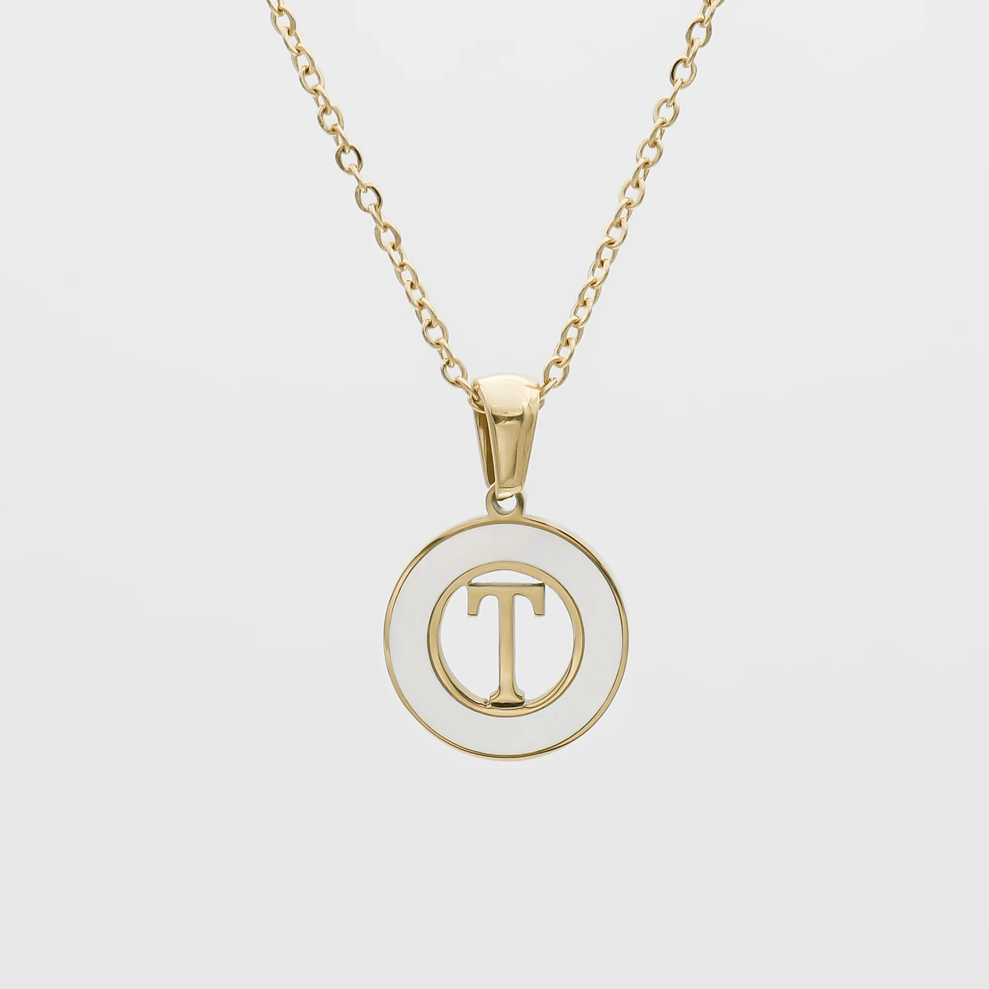 Mia Opal Initial Necklace - Image 27