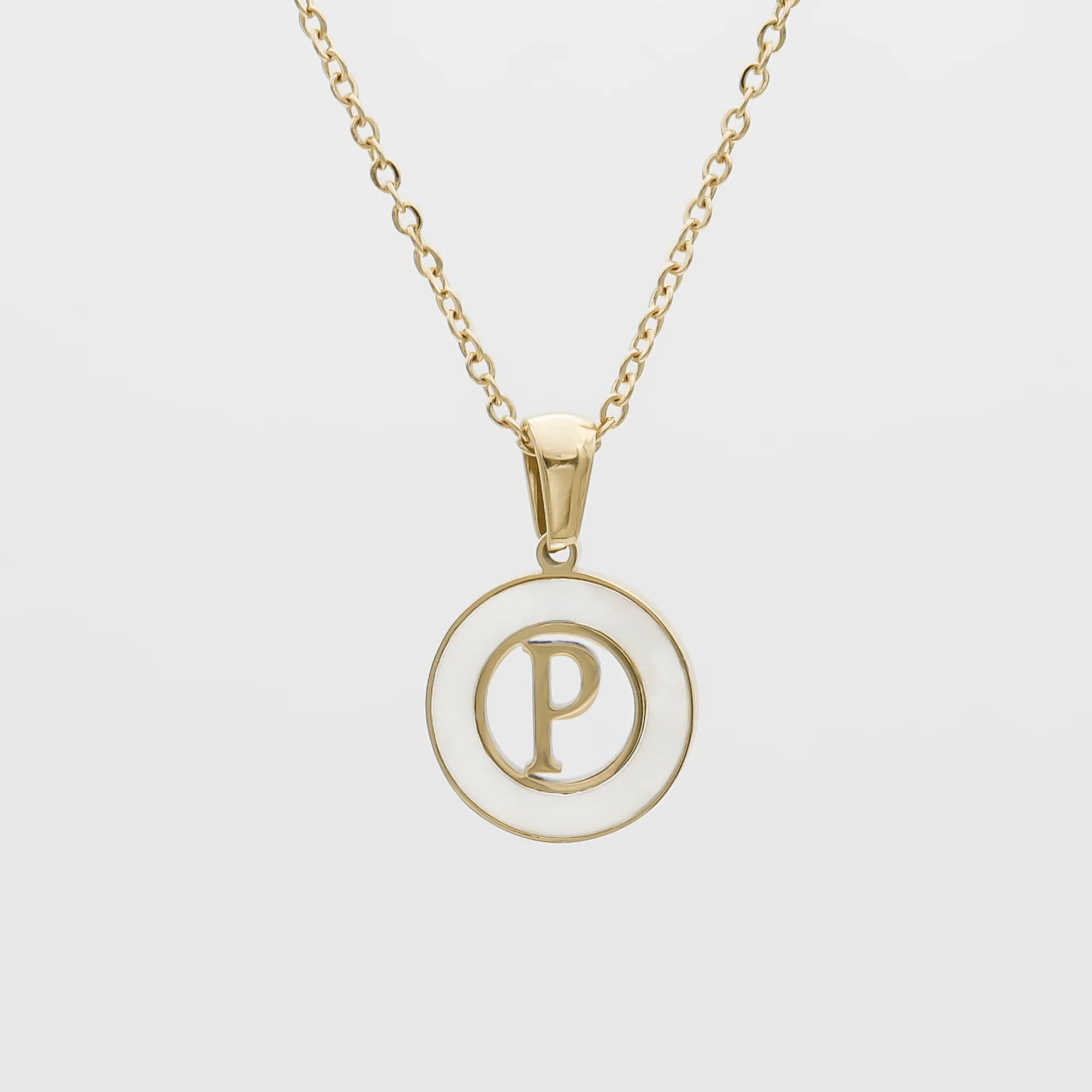 Mia Opal Initial Necklace - Image 29