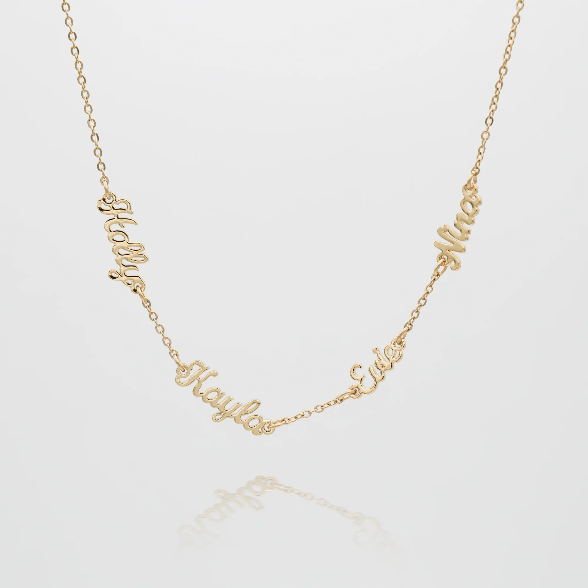 Miami Multiple Name Necklace - Image 16