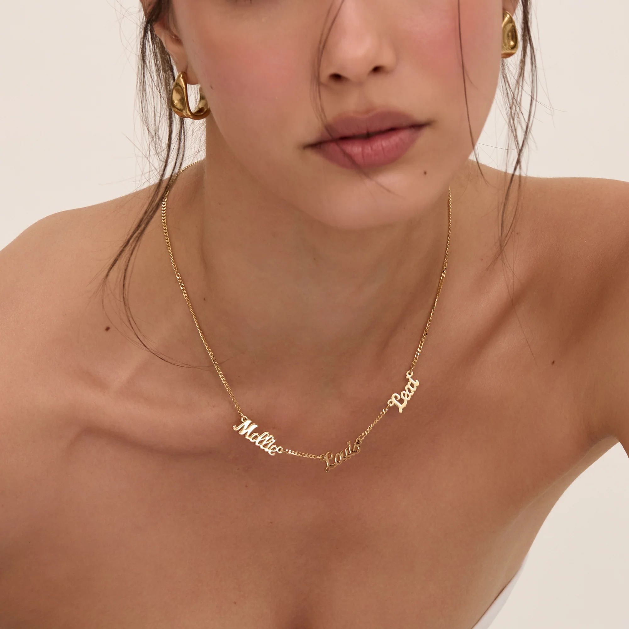 Miami Multiple Name Necklace - Image 3