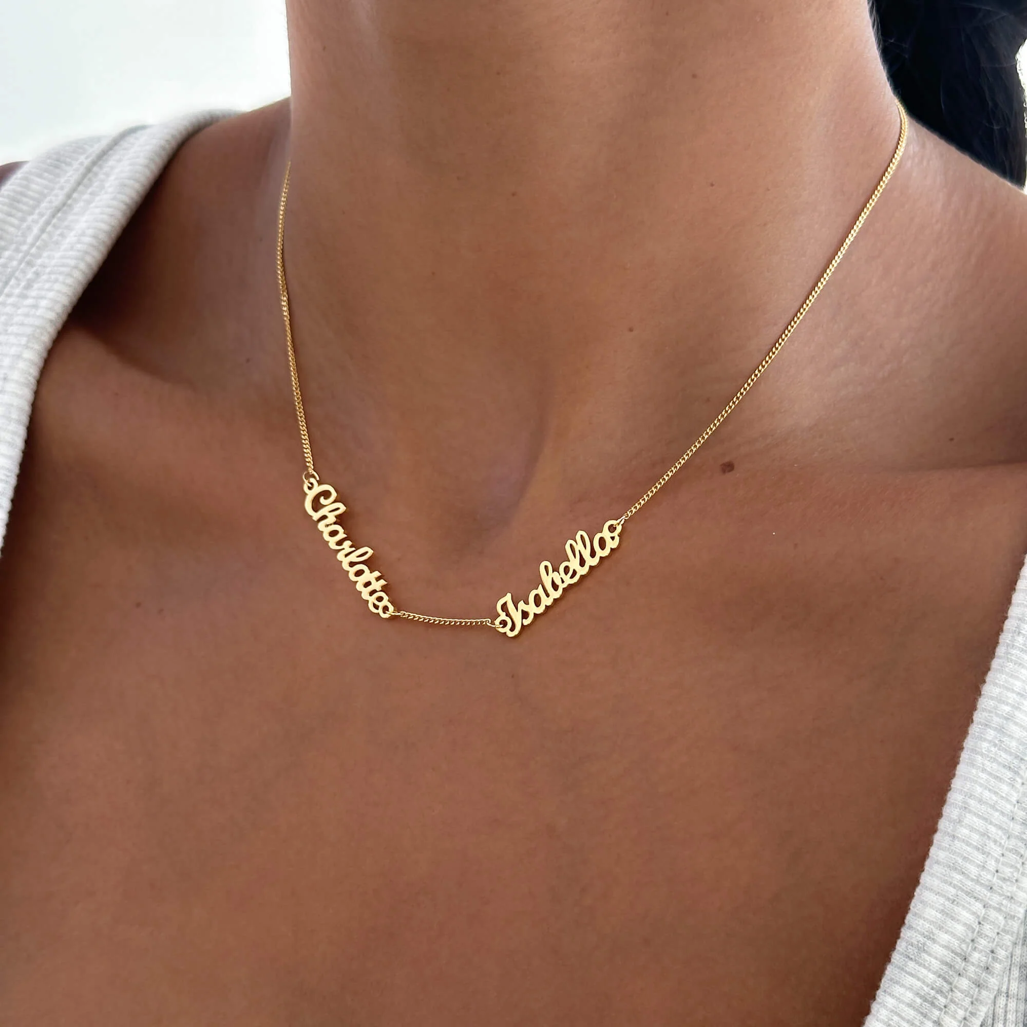 Miami Multiple Name Necklace - Image 7