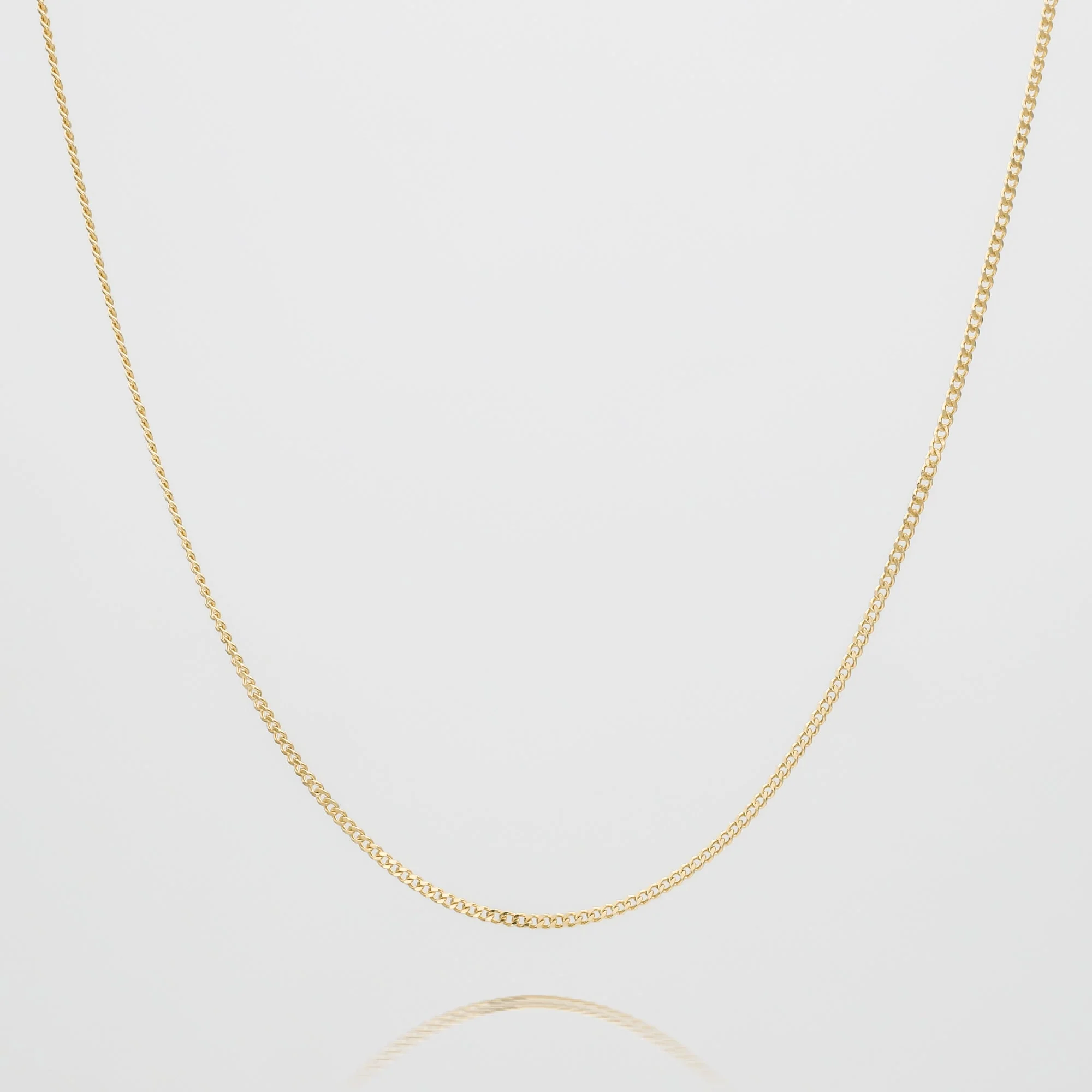 Micro Curb Necklace