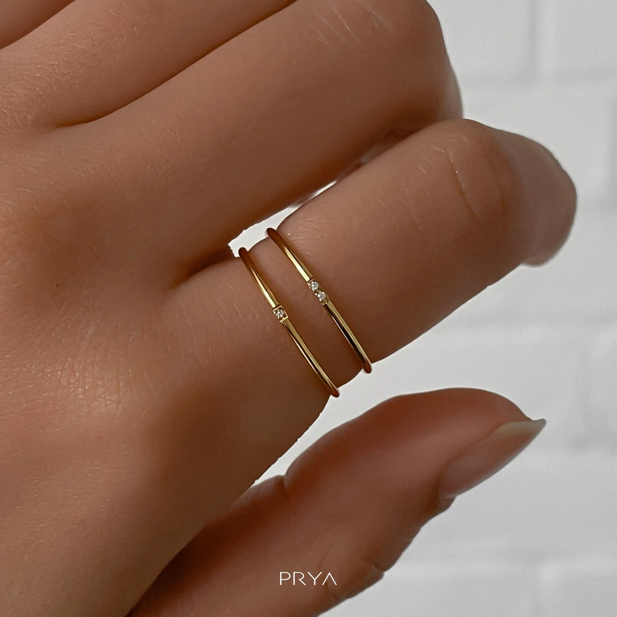 Mila Dainty Diamond Ring - Image 3