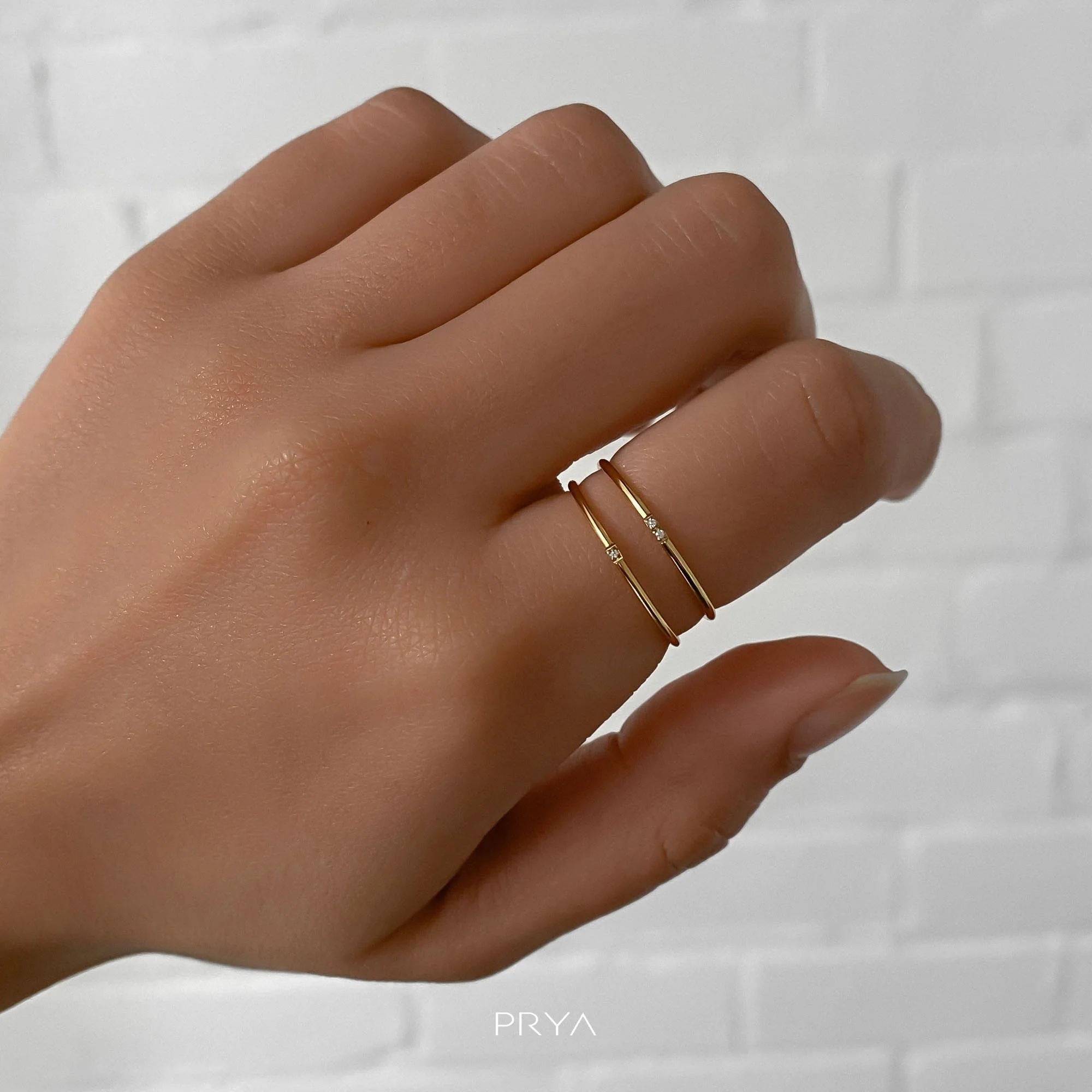 Mila Dainty Diamond Ring - Image 6