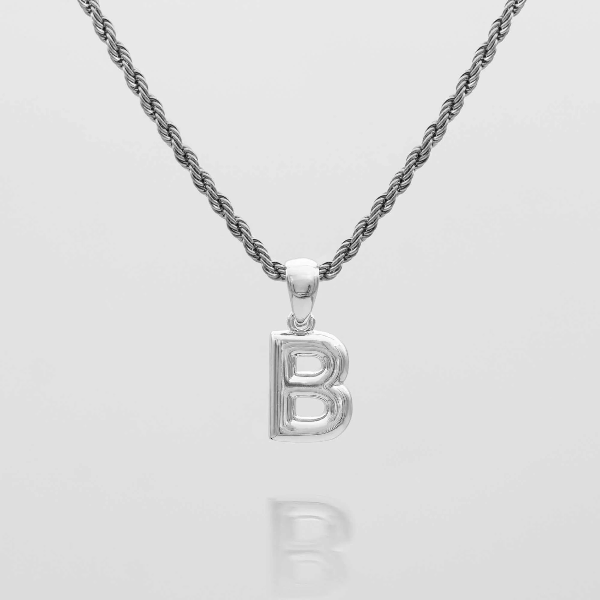 Mini Bubble Initial Necklace - Image 10