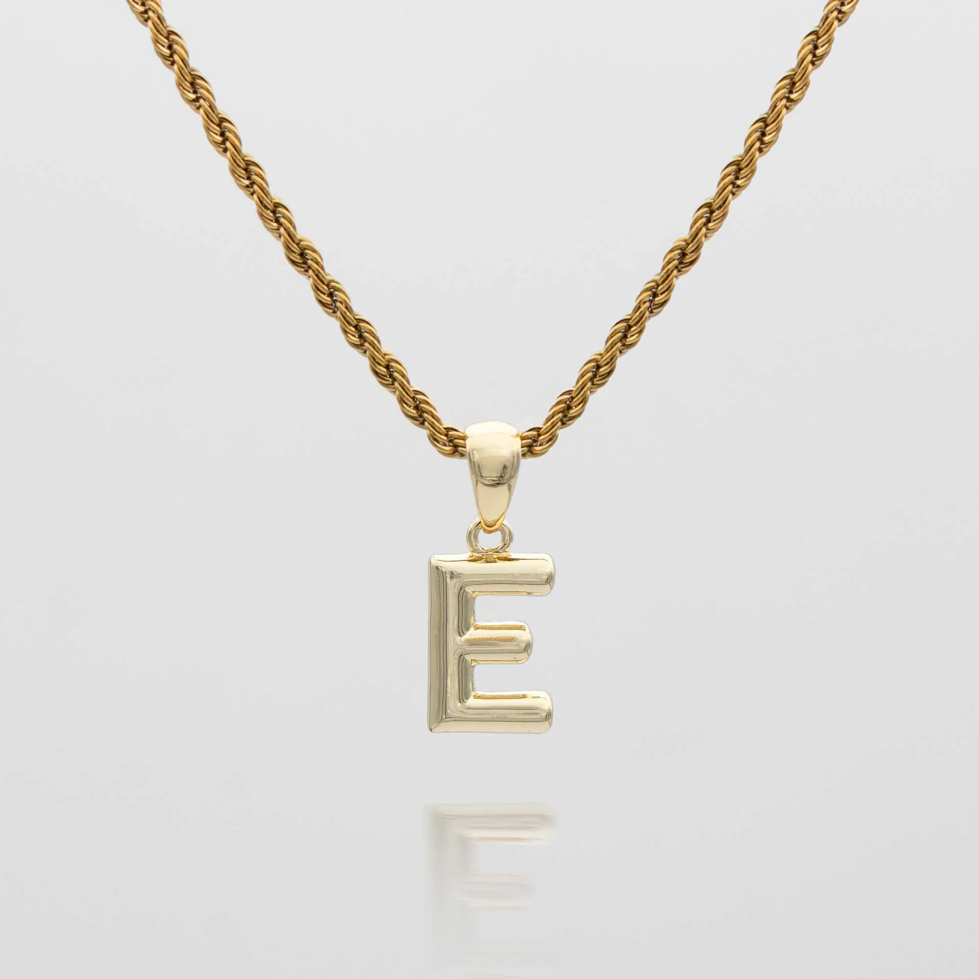 Mini Bubble Initial Necklace - Image 13