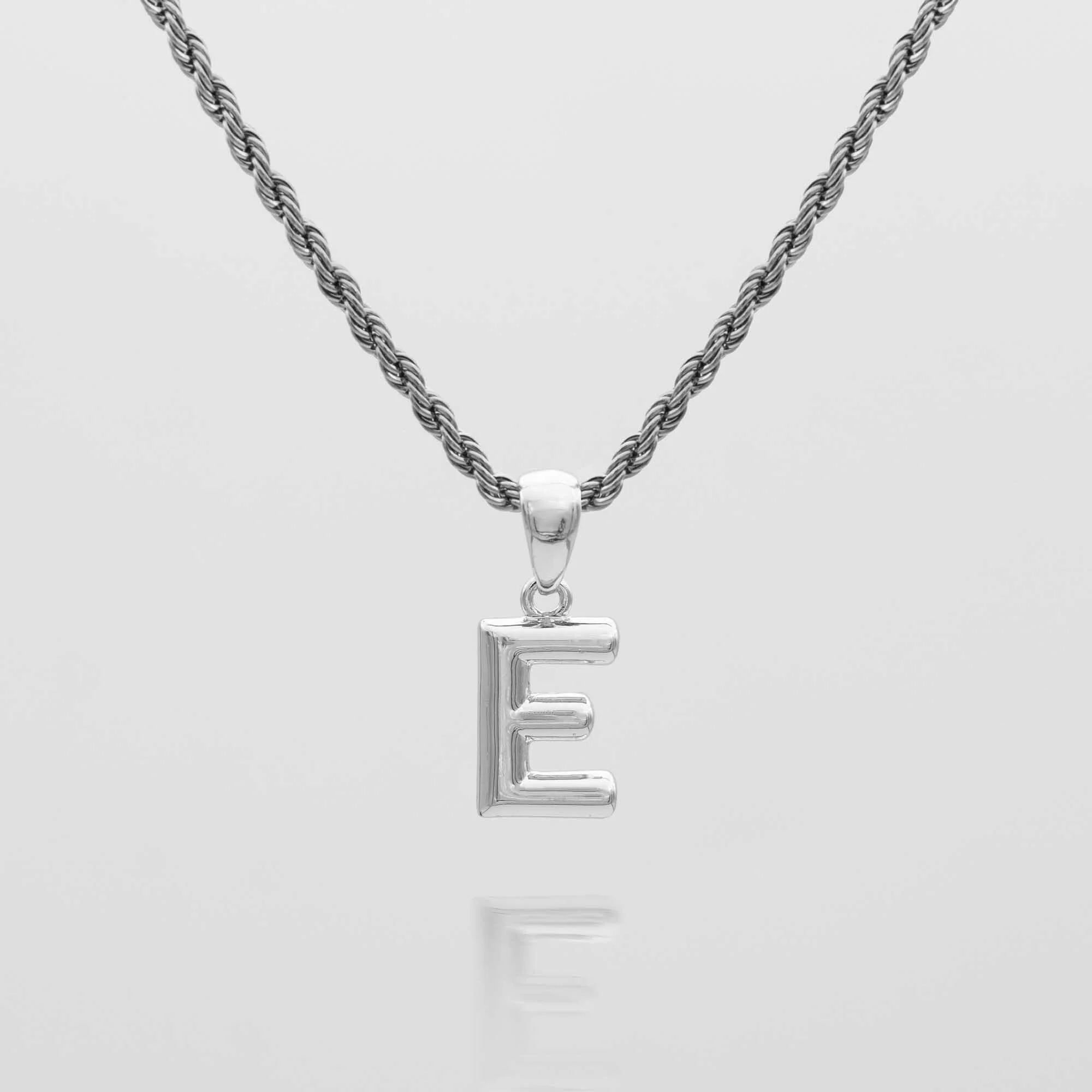Mini Bubble Initial Necklace - Image 14