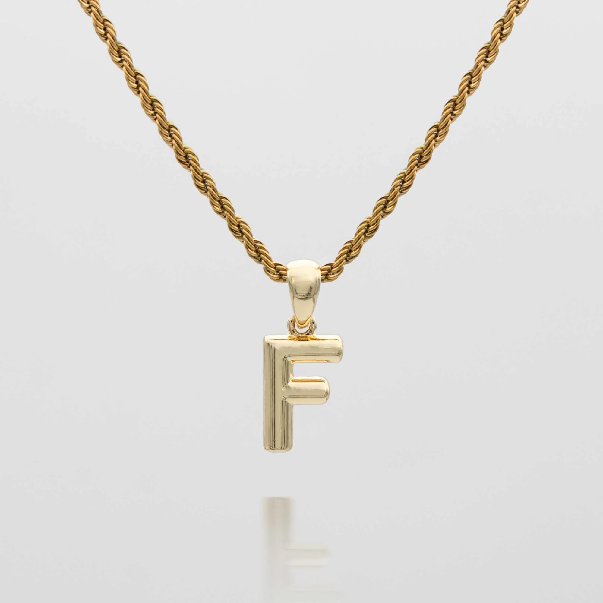 Mini Bubble Initial Necklace - Image 15