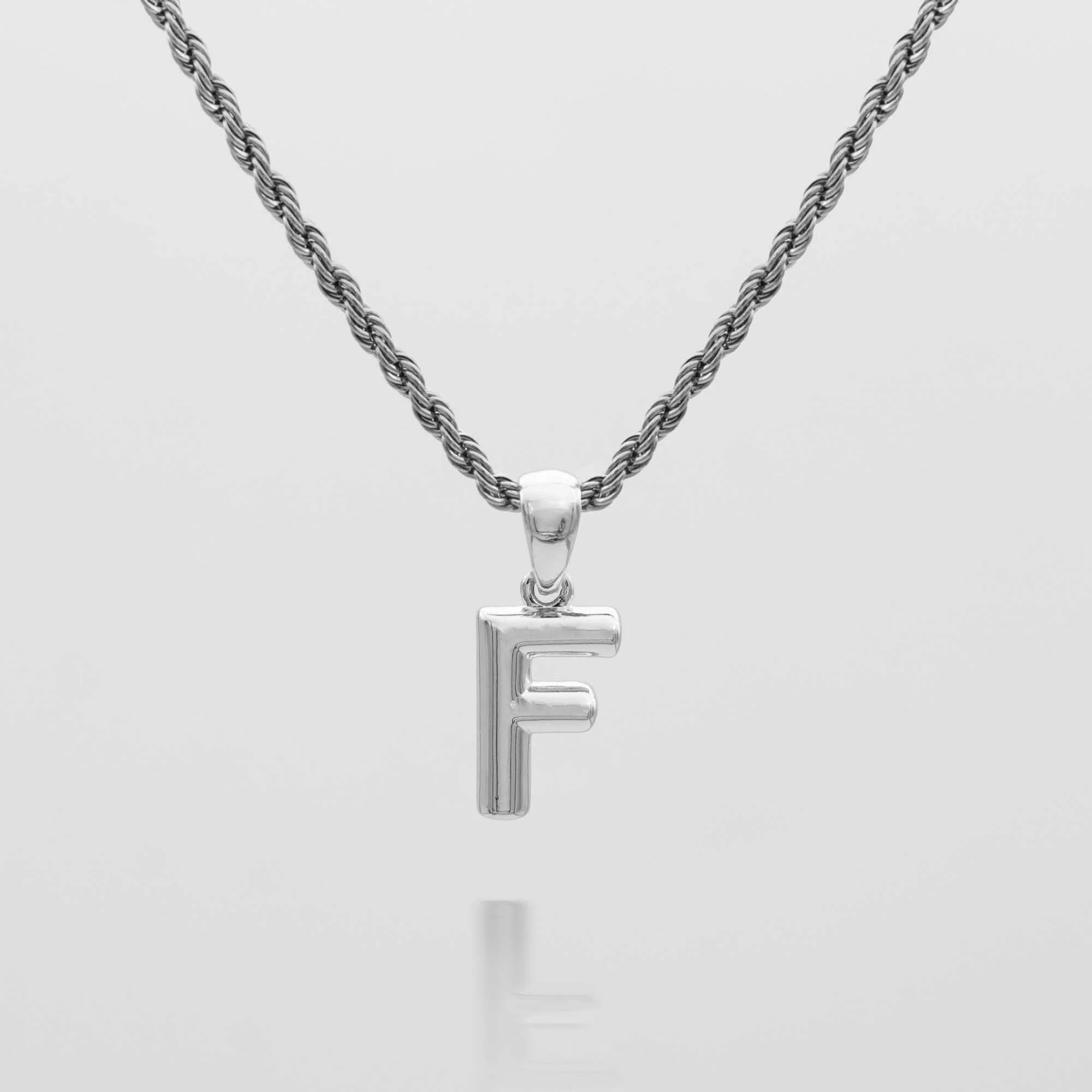 Mini Bubble Initial Necklace - Image 16