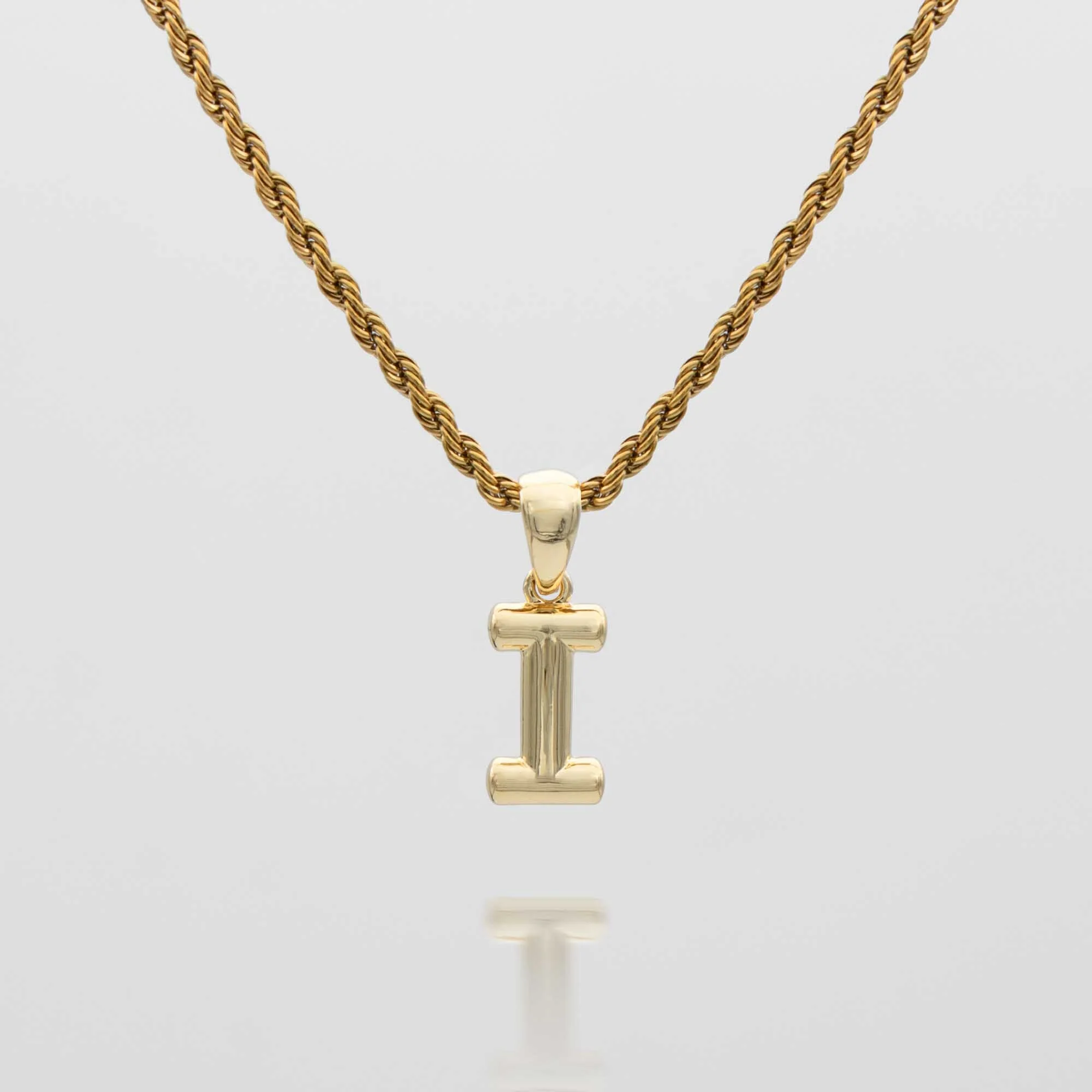 Mini Bubble Initial Necklace - Image 21