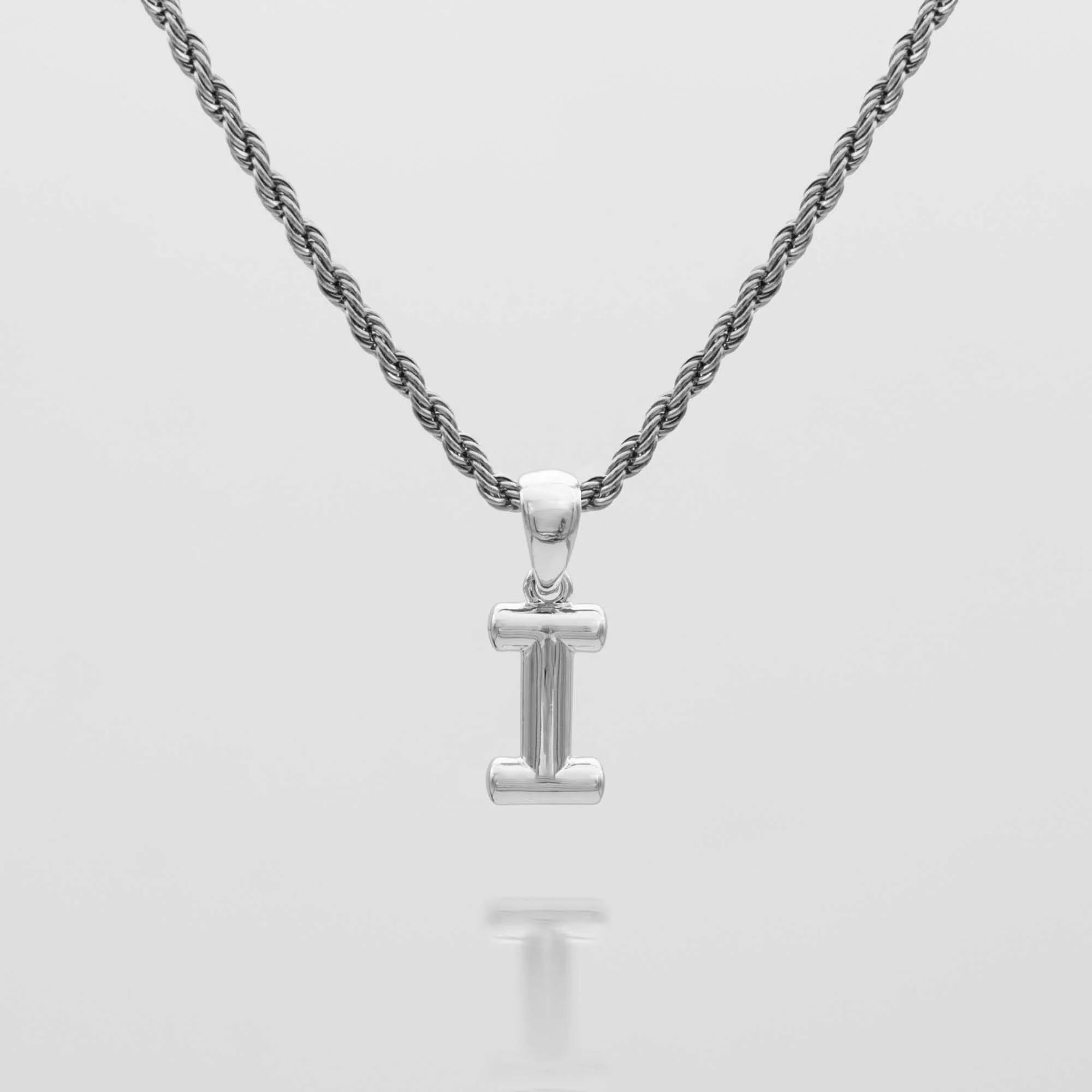 Mini Bubble Initial Necklace - Image 22