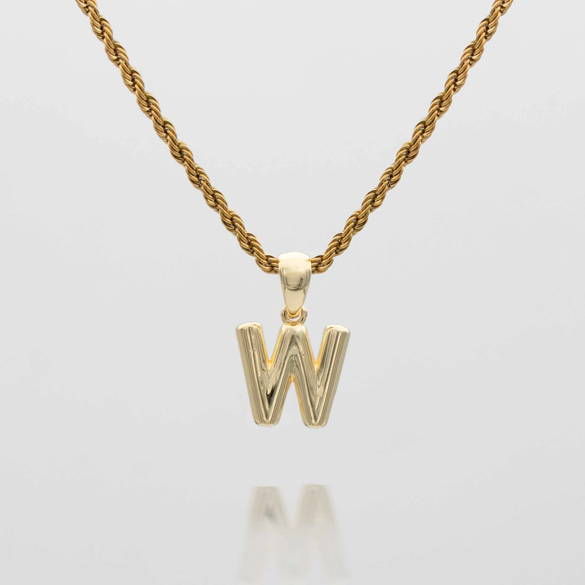Mini Bubble Initial Necklace - Image 48