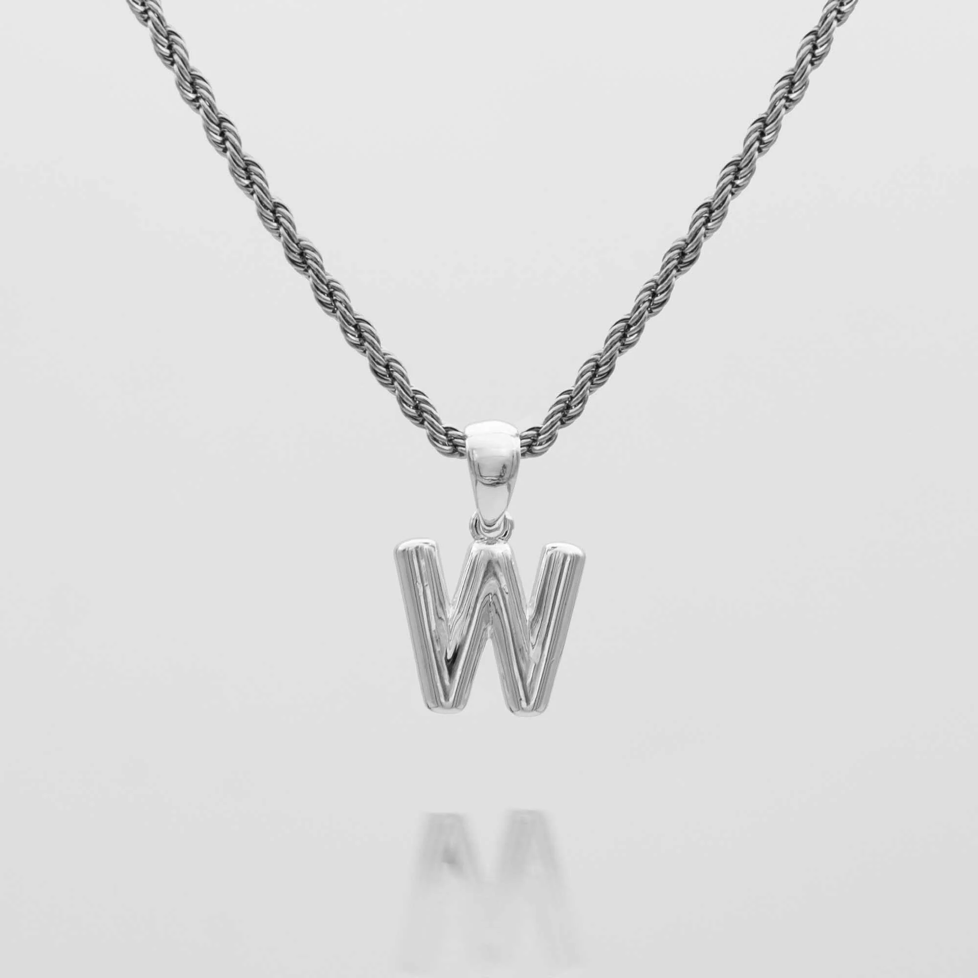 Mini Bubble Initial Necklace - Image 49