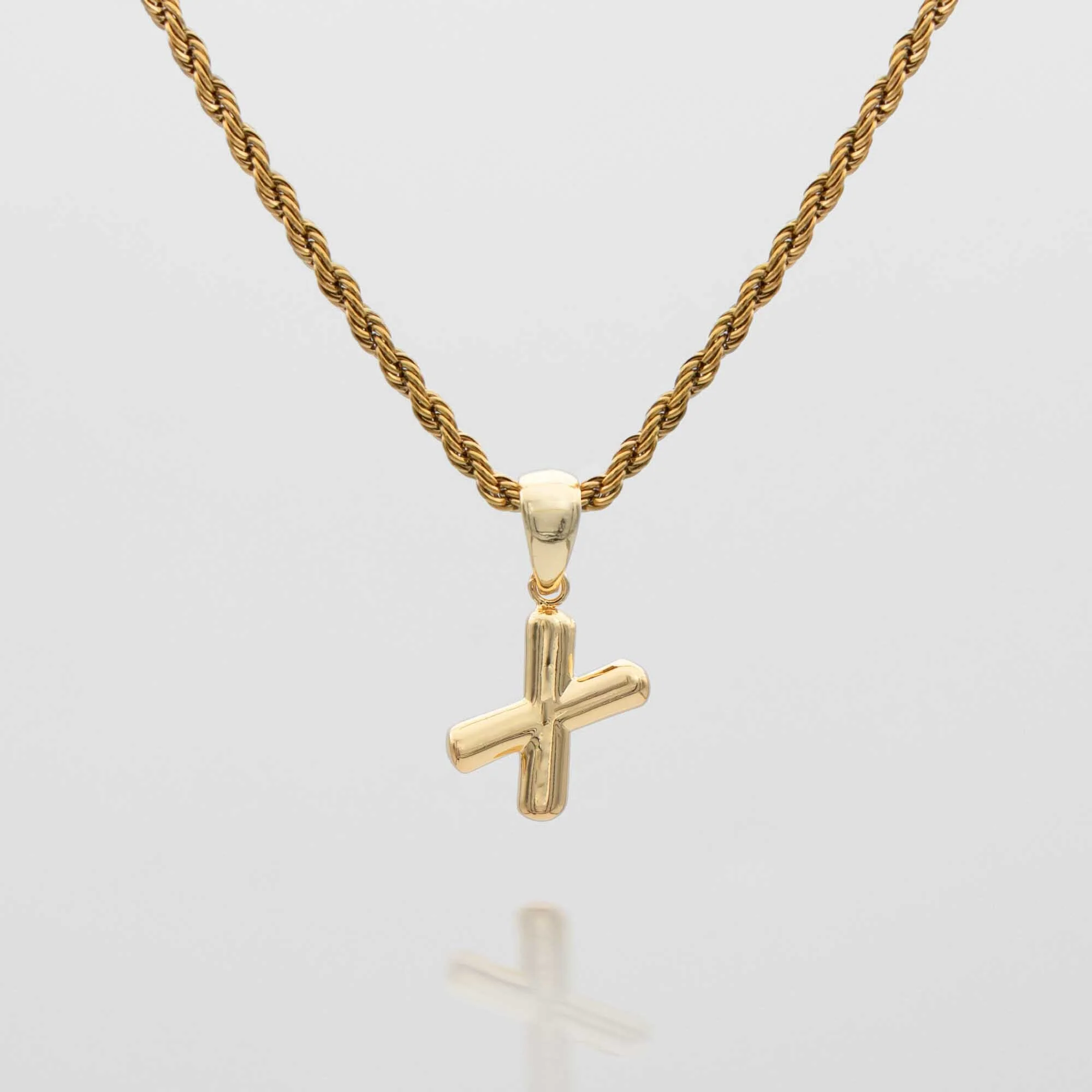 Mini Bubble Initial Necklace - Image 50