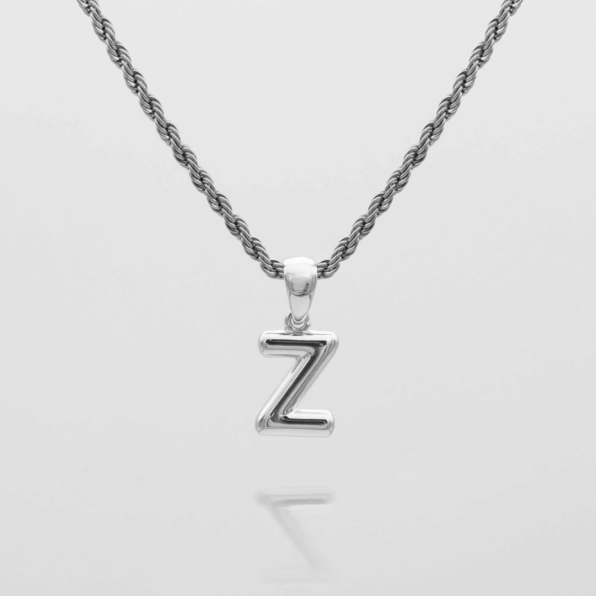 Mini Bubble Initial Necklace - Image 54