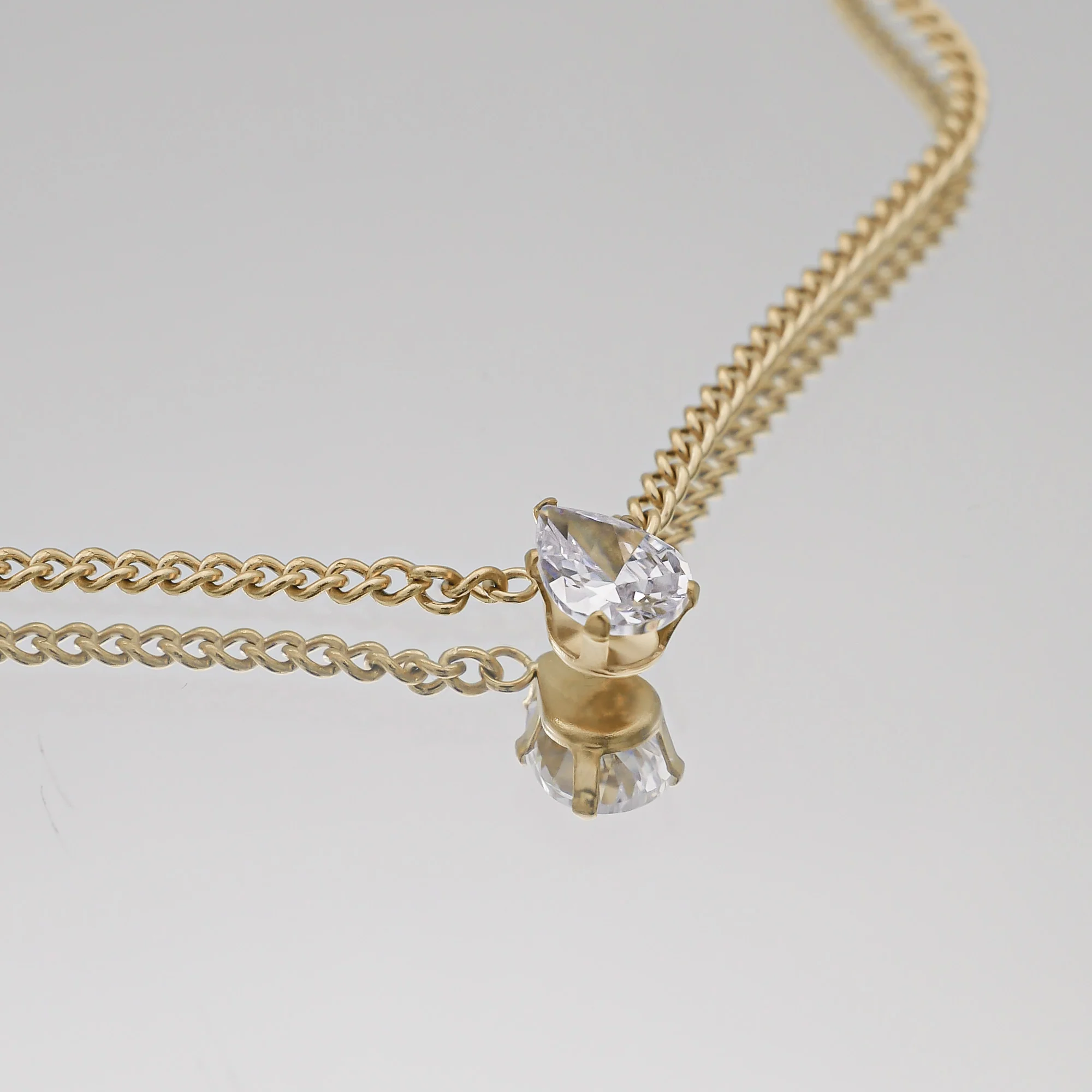 Mira Gemstone Pendant Necklace - Image 3
